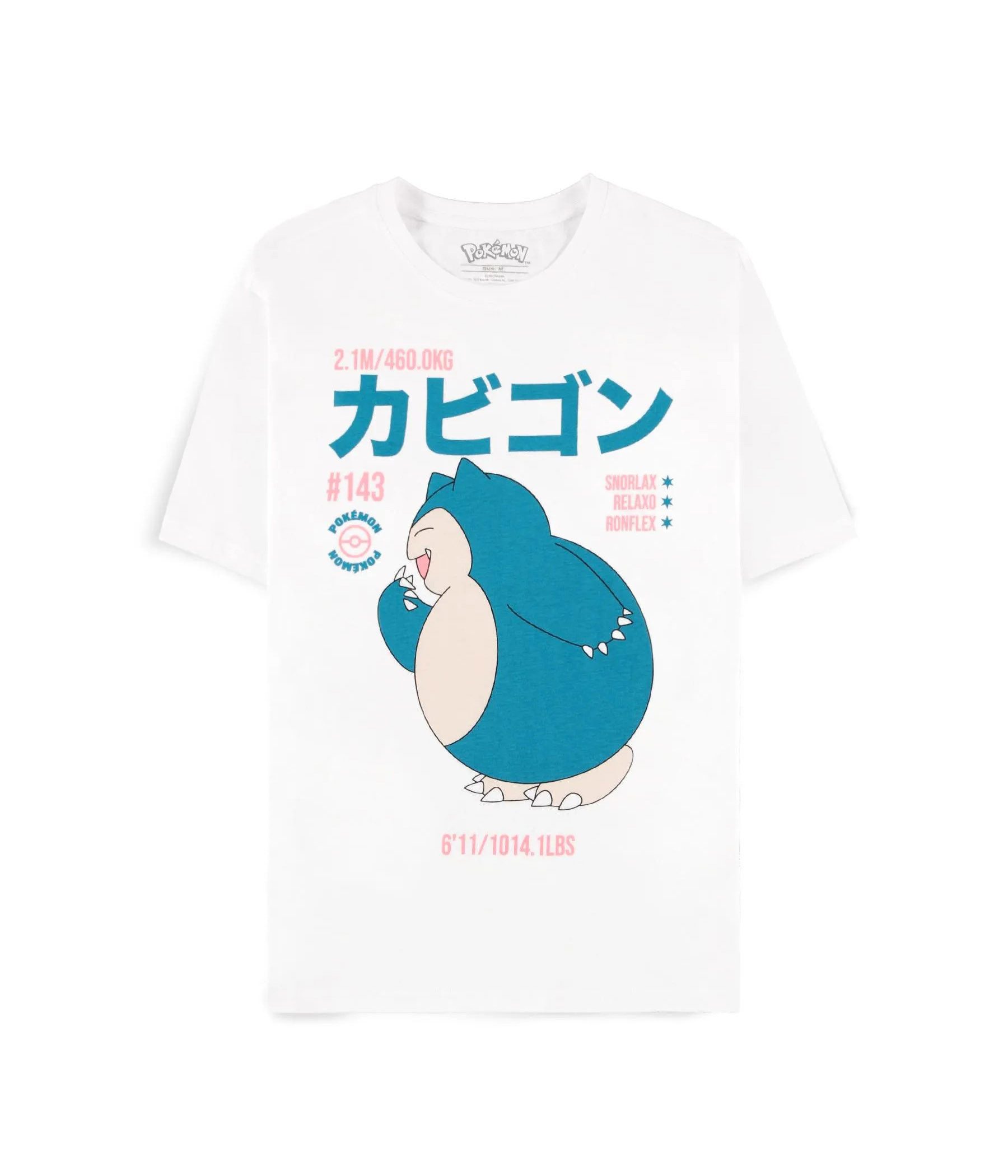 POKÉMON T-Shirt Snorlax Relaxo