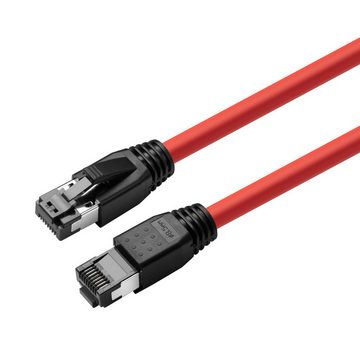 Microconnect MICROCONNECT CAT8.1 S/FTP 1m Red LSZH Netzwerkkabel