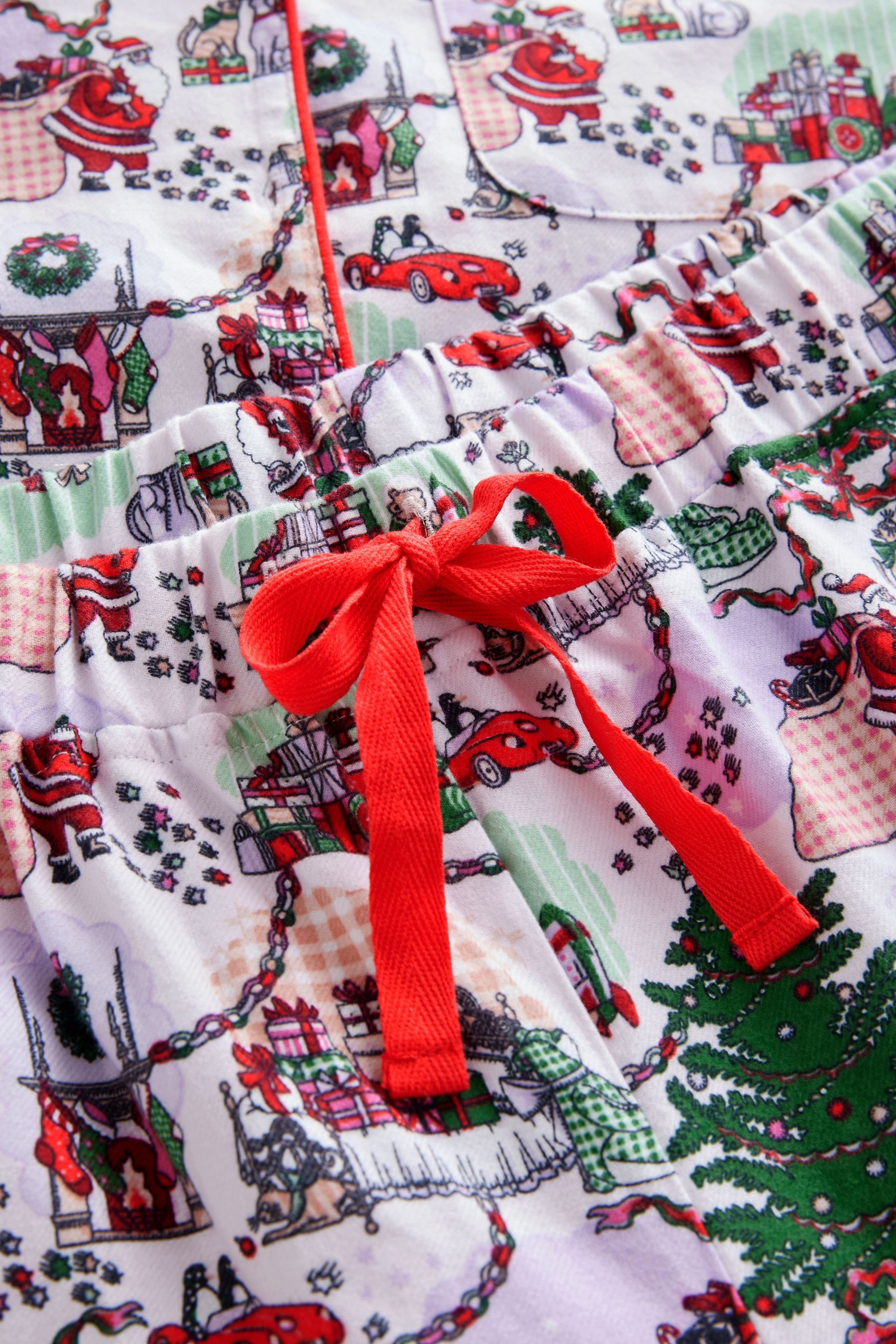 Cath Kidston Pyjama Cath Kidstn geknöpfter Schlafanzug (2 tlg)