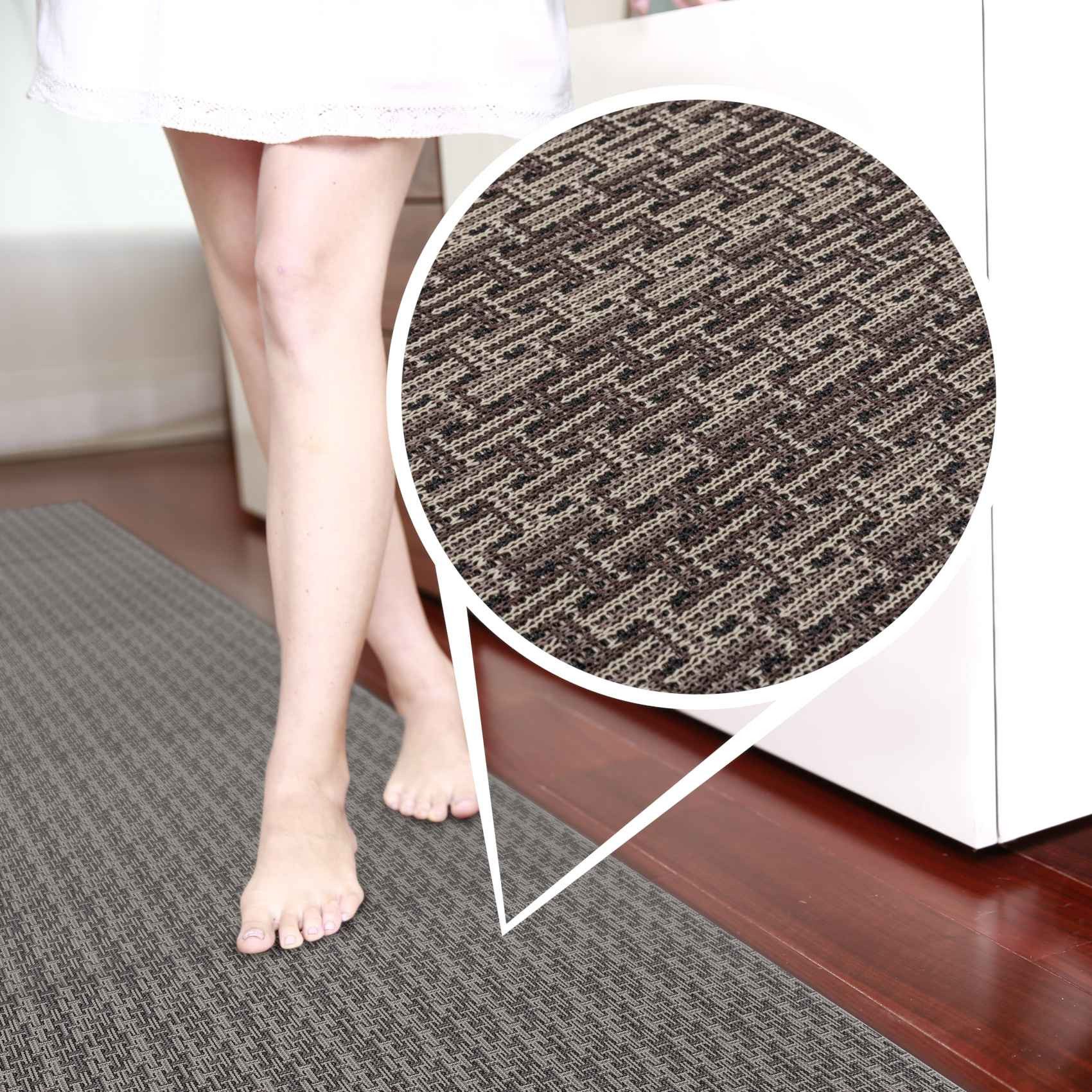 ANRO Küchenläufer ITACA Hochwertig Küchenteppich Teppich Textil, Eckig, Höhe: 3 mm, Velour – Bild 5 von 5