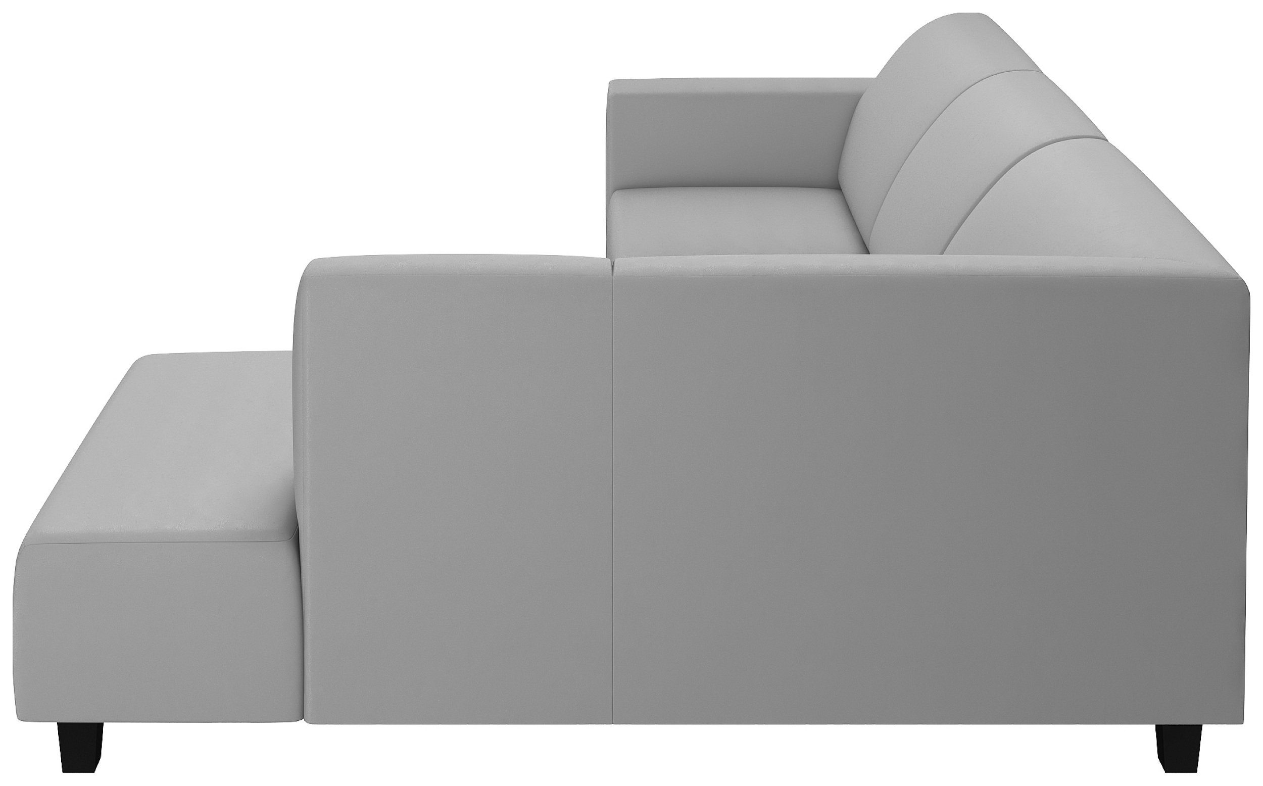 bestellbar, oder rechts Ecksofa Stylefy Raum stellbar, mit mane im Modern Einar, links L-Form, Rückenlehne Design, frei Eckcouch, Sitzkomfort,