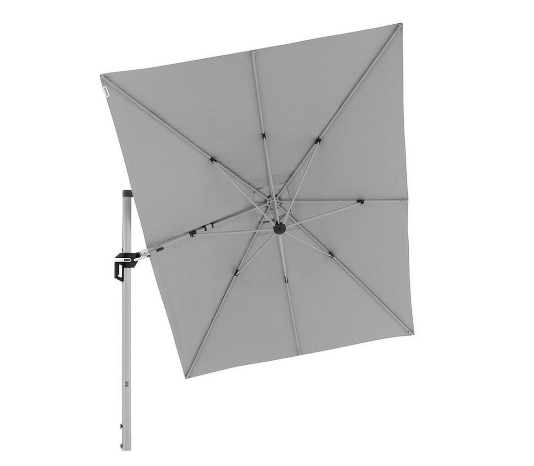 Thumbnail - doppler® Ampelschirm Doppler Active II Ampelschirm Sonnenschirm 350x260cm hellgrau 827