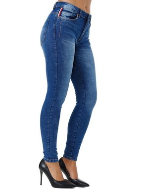 Tazzio Skinny-fit-Jeans F108 Damen Jeanshose