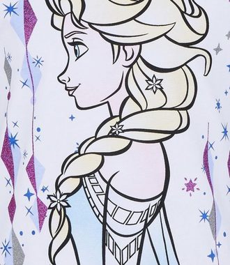 Disney Frozen Shorty Frozen Die Eiskönigin völlig unverfroren kurzer Pyjama Schlafanzug Mädchen 2 3 4 5 6 7 8 9 10 11 12 Jahre Gr., 104 116 128 140