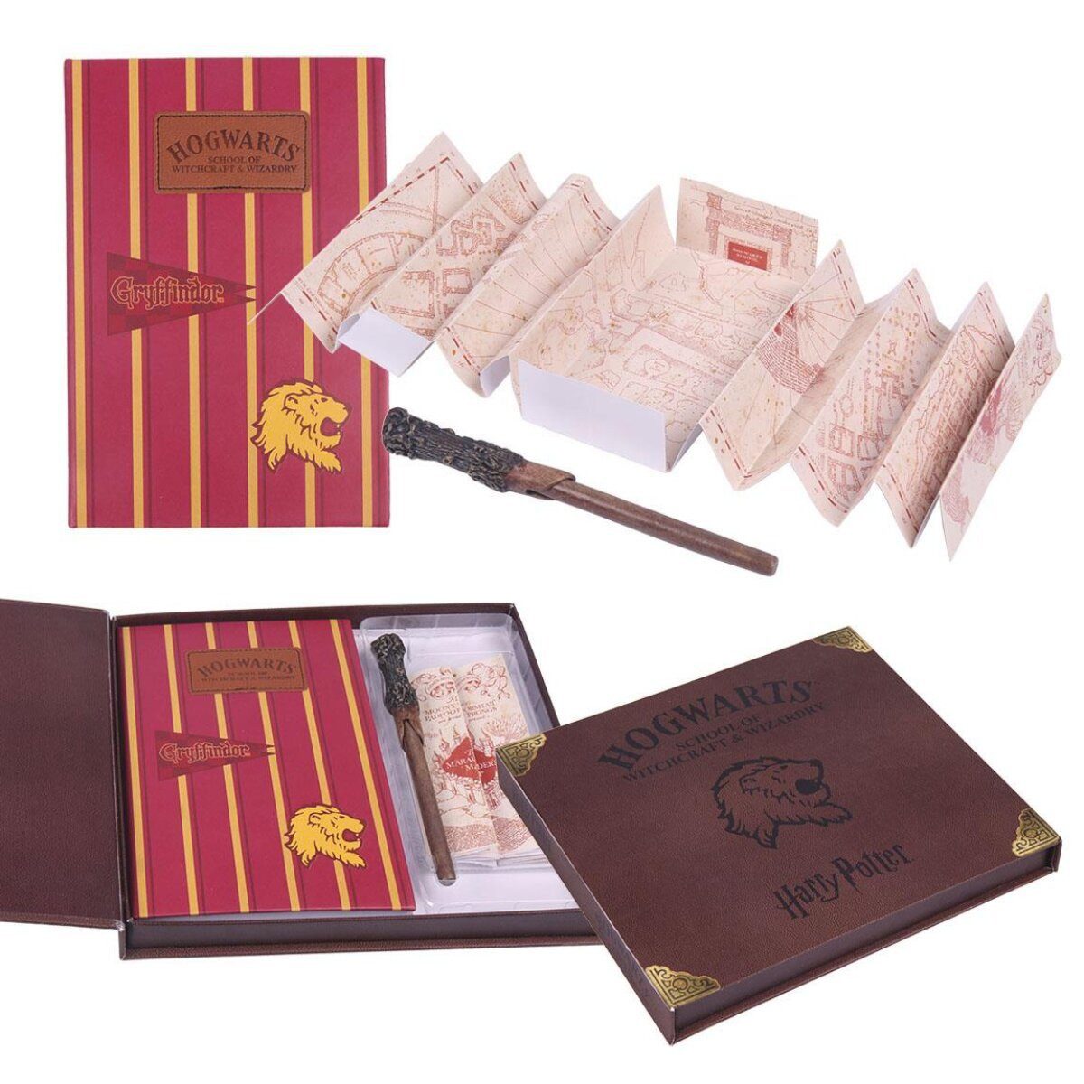 Harry Potter Kreativset Harry Potter Schulset Schreibwaren-Set magische Welt von Hogwarts