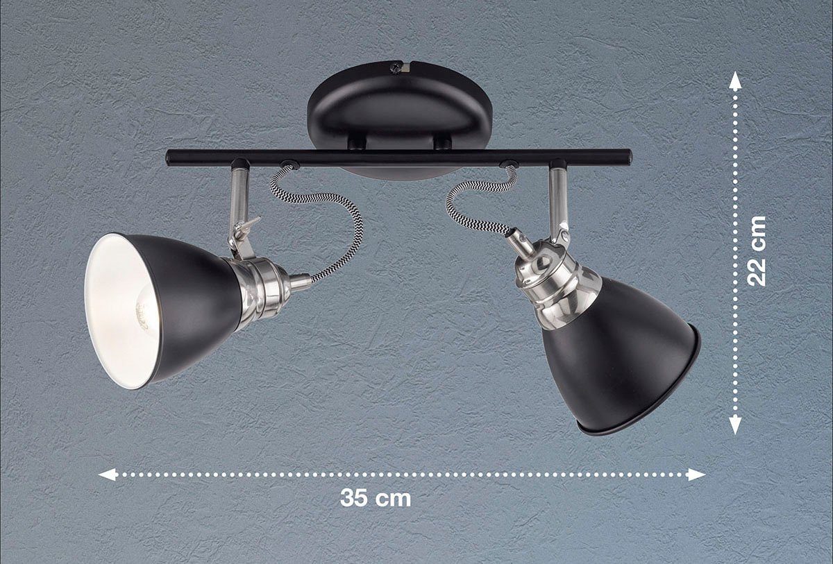 Deckenspots FISCHER ohne Wales, & HONSEL Leuchtmittel
