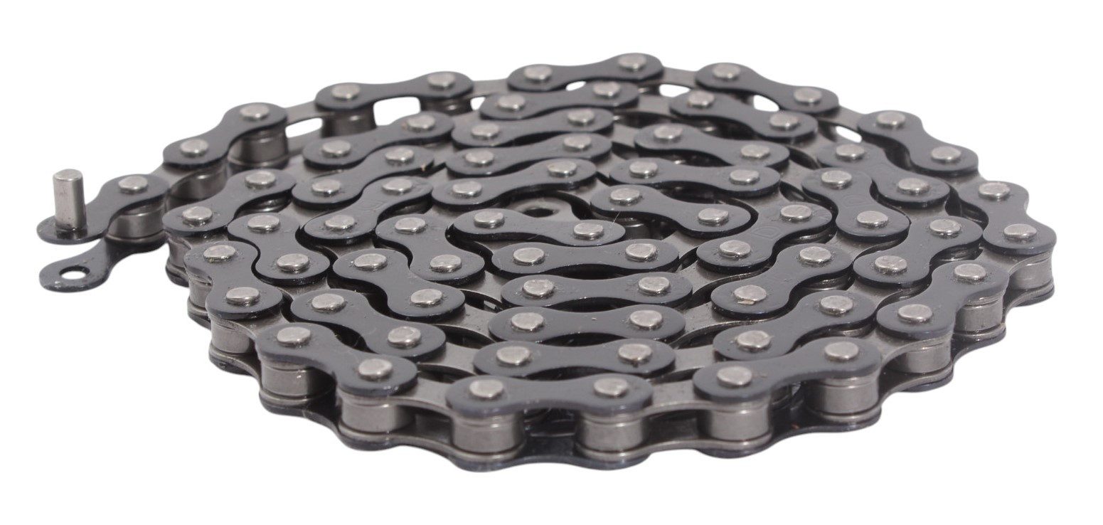 KHEbikes Fahrradkette BMX Kette KHE schwarz 78 Glieder 1/2 x 1/8 Zoll (Kompatibel mit BMX Freestyle und Eingang- bzw. Singlespeed-Fahrräder)