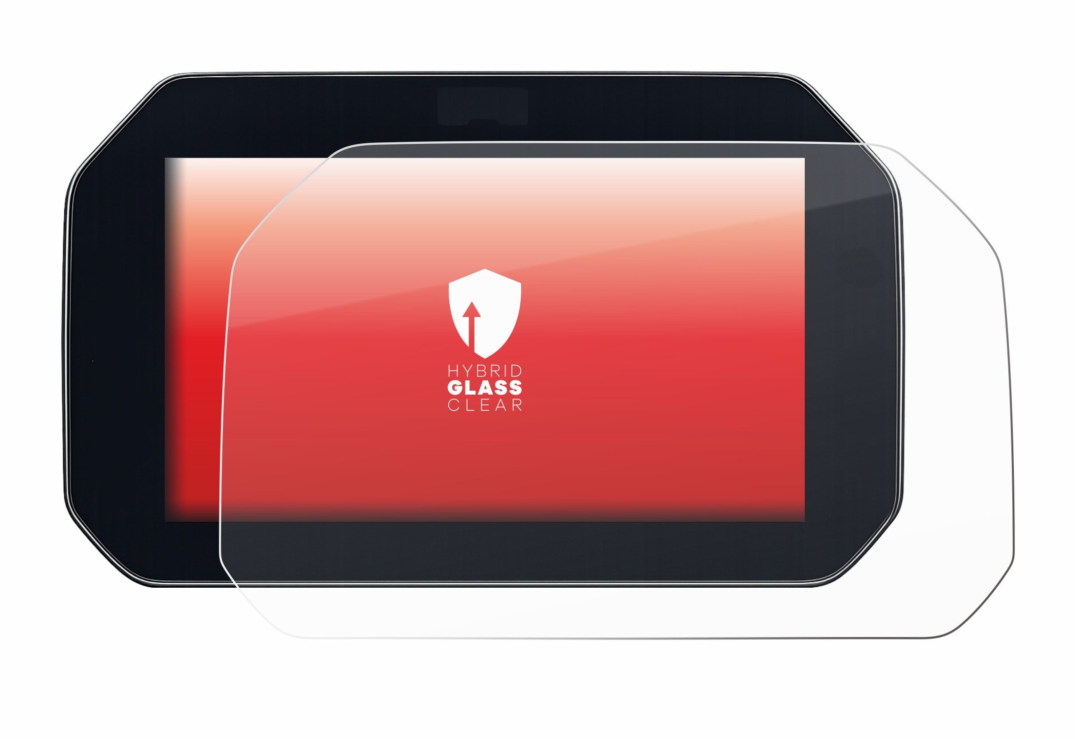 upscreen Displayschutzglas Folie für BMW S 1000 XR 2026 Connectivity TFT 6.5", Schutzfolie Glas Panzer Display Schutz klar