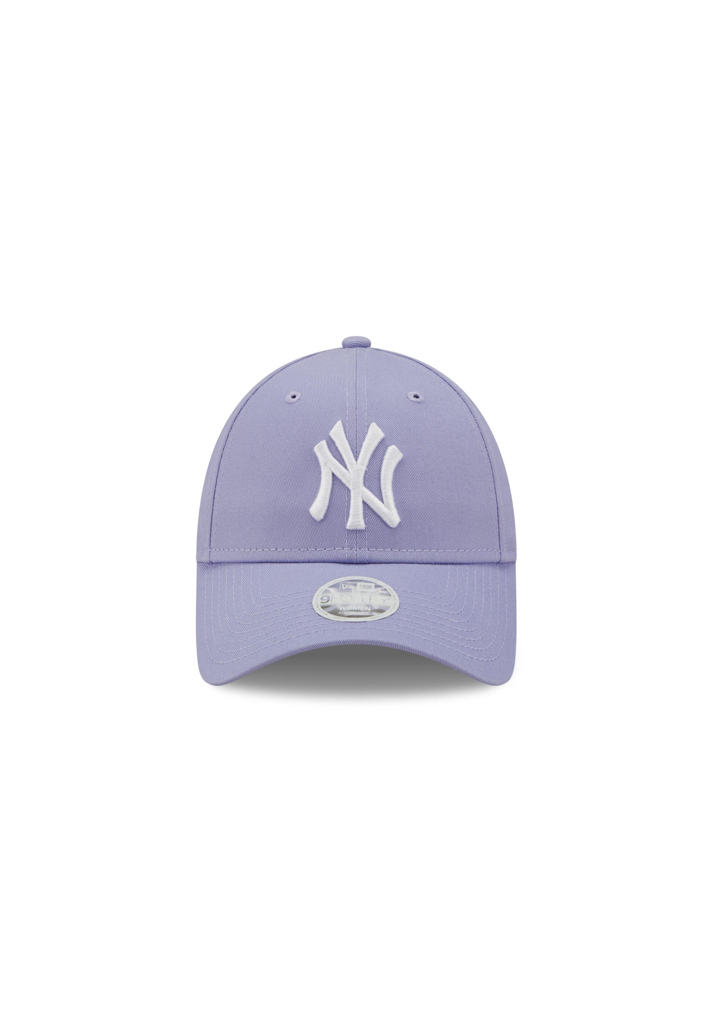 New Era Baseball Cap New York Yankees MLB League Essential Lavender 9Forty Adjustable Women (1-St)