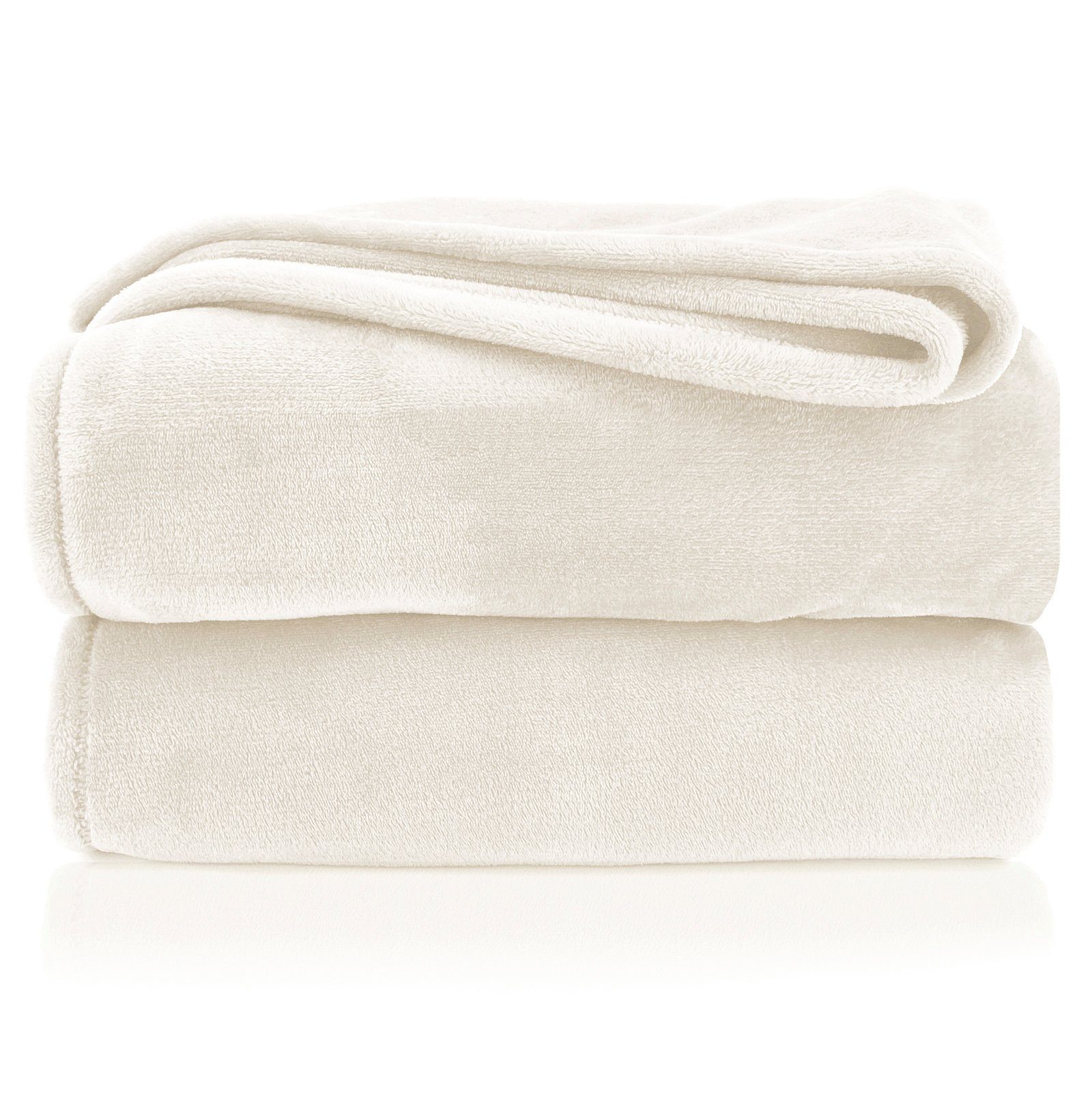 Wohndecke Premium Super Soft Flanell Kuscheldecke Sofadecke, heimtexland, super weich und flauschig, Allergiker geeignet, atmungsaktiv