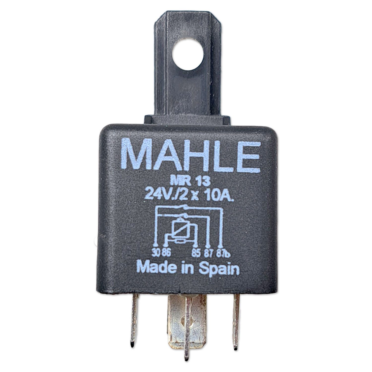 Mahle Kfz-Relais Mini Relais 5-polig Doppelschließer (NO) 24V 2x10A Widerstand