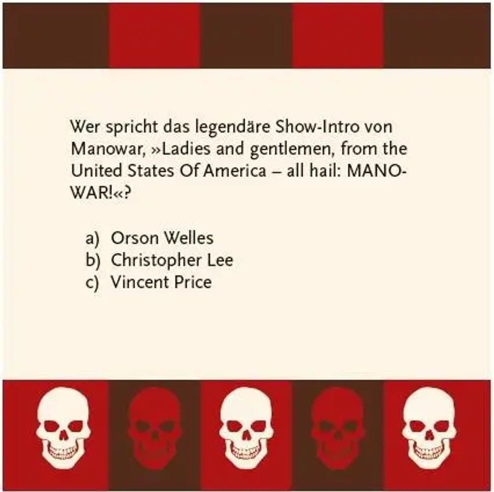 ars vivendi Spiel Heavy Metal-Quiz (Neuauflage)