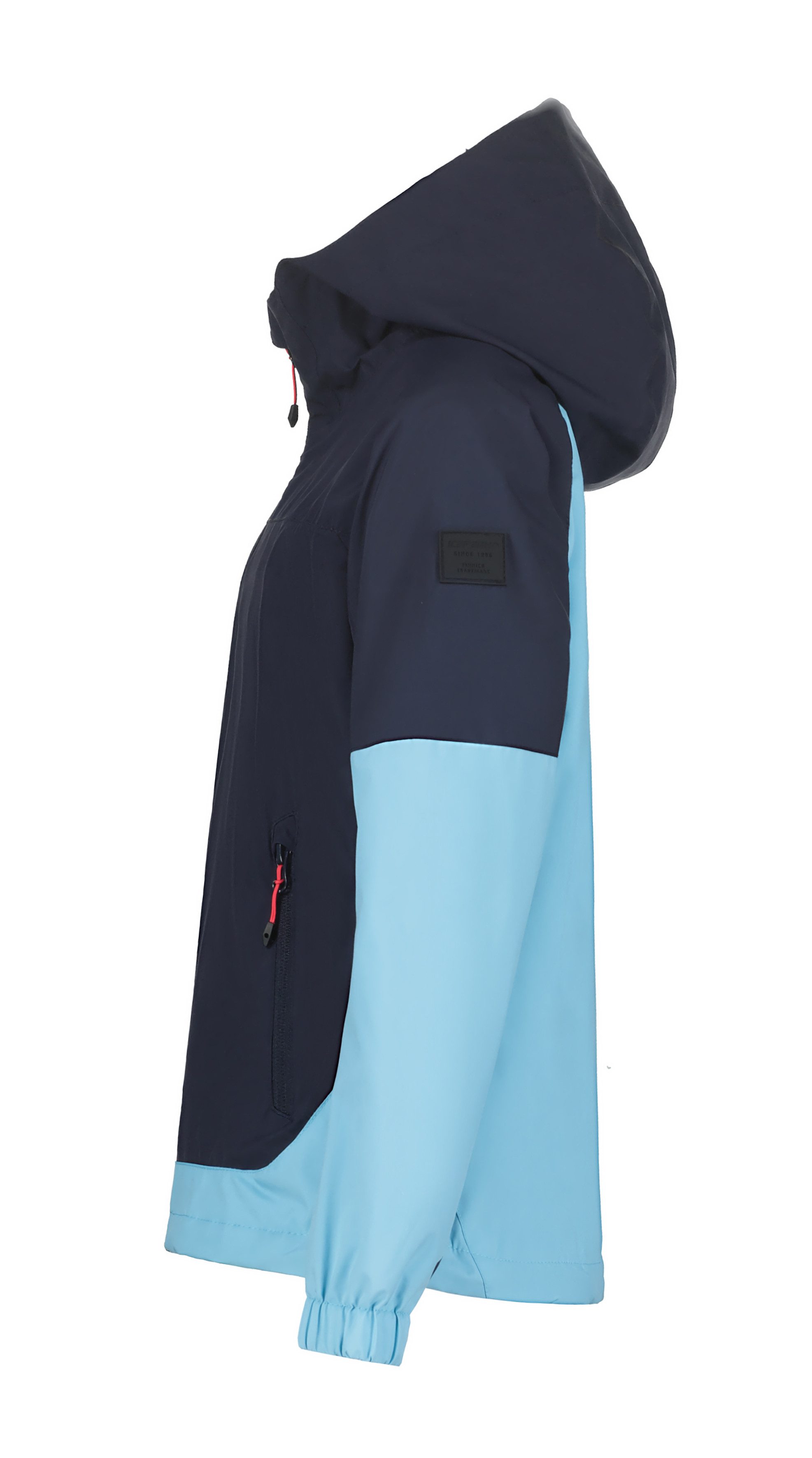 Icepeak Funktionsjacke M SOFTSHELLJACKE KALKASKA mit hohem Kragen, wasserabweisend, atmungsaktiv, schnell trocknend