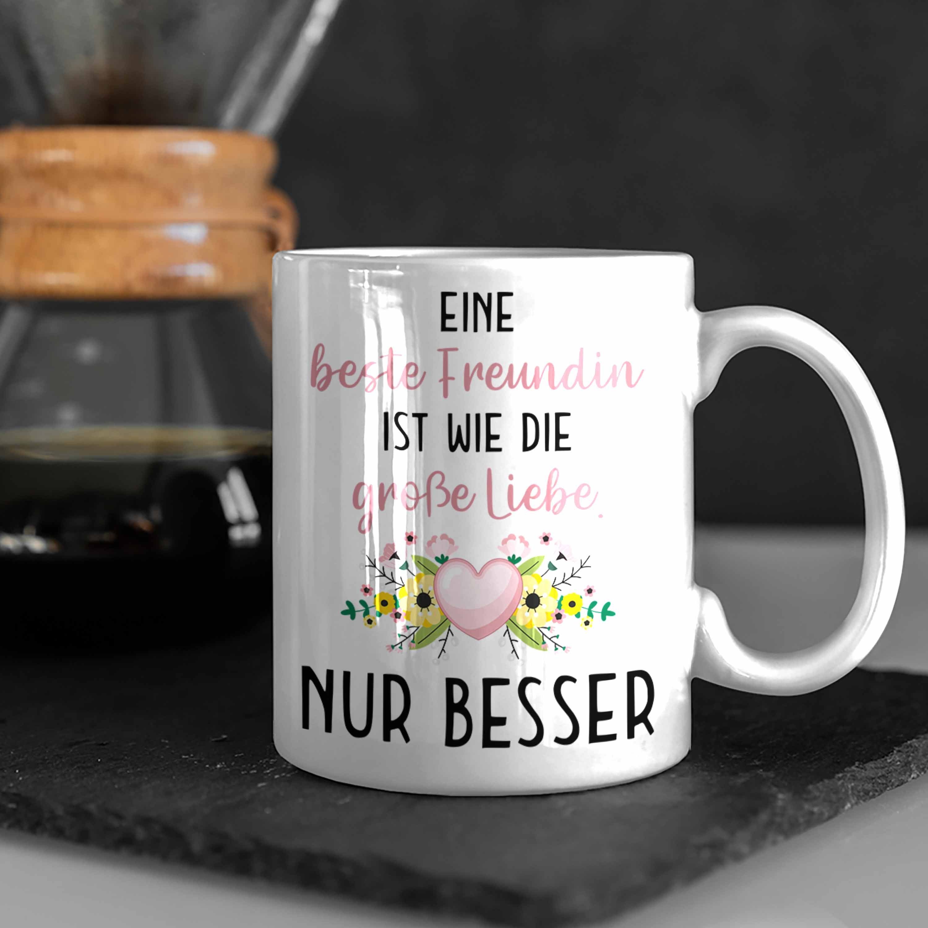 Trendation Beste Weiss Freundin Tasse Wie Aller Beste BFF Geburtstag Geschenk Freundin Tasse