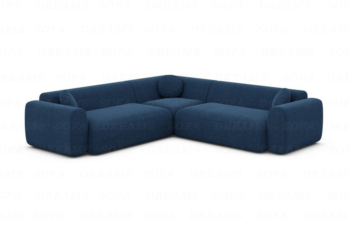 Sofa Dreams Ecksofa Stoff Sofa Eckcouch Polster Ecksofa Cortegada L Form Stoff, Lounge-Sofa