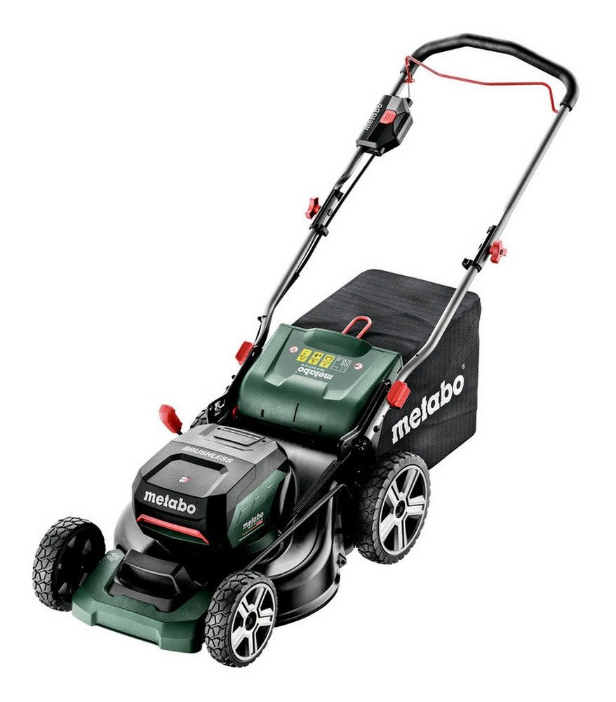 metabo Akkurasenmäher RM 36-18 LTX BL 46, 46 cm Schnittbreite, 2 x 5,2 Ah Li-Ion