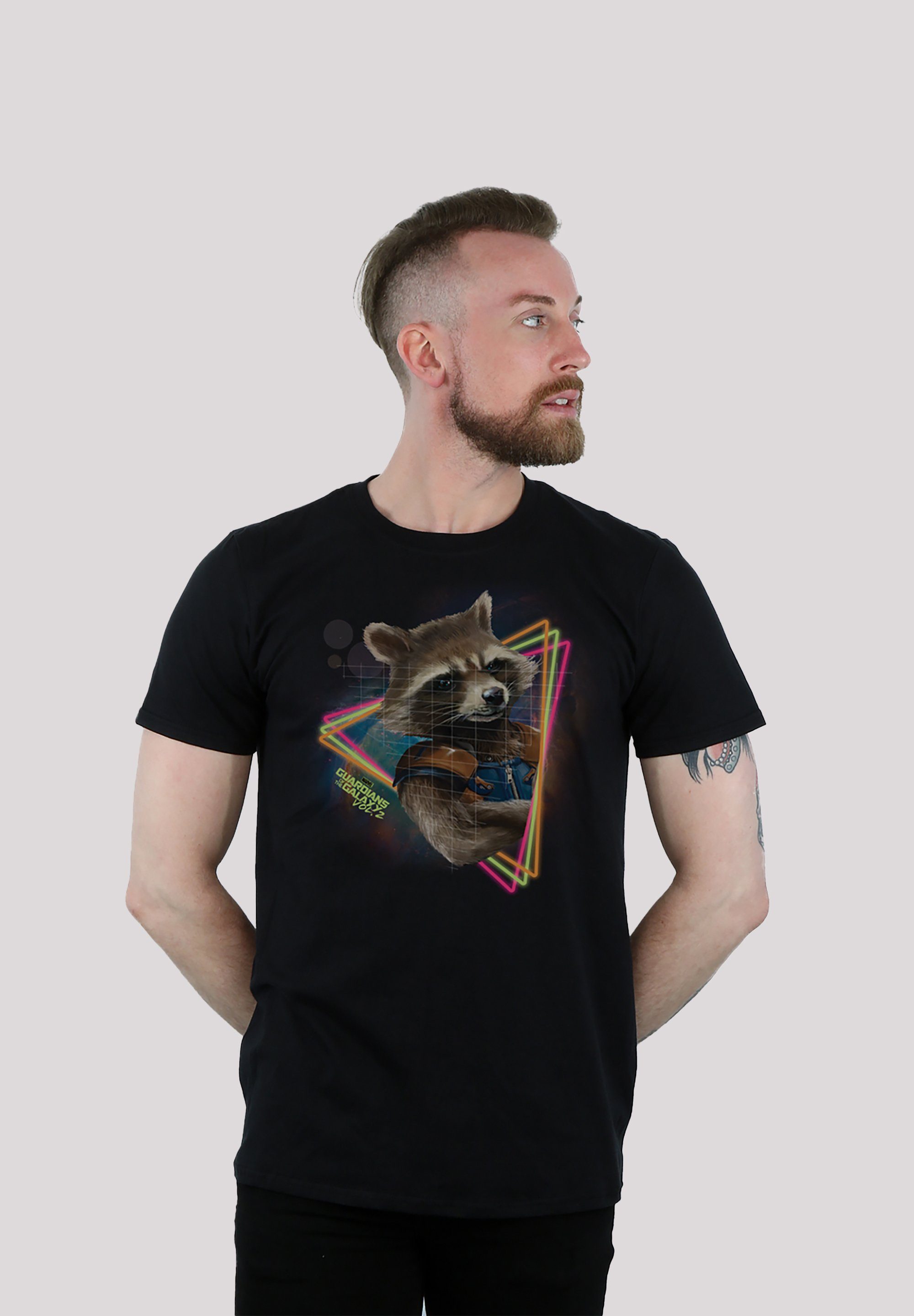 F4NT4STIC T-Shirt Marvel Guardians of the Galaxy Print, Sehr weicher  Baumwollstoff mit hohem Tragekomfort