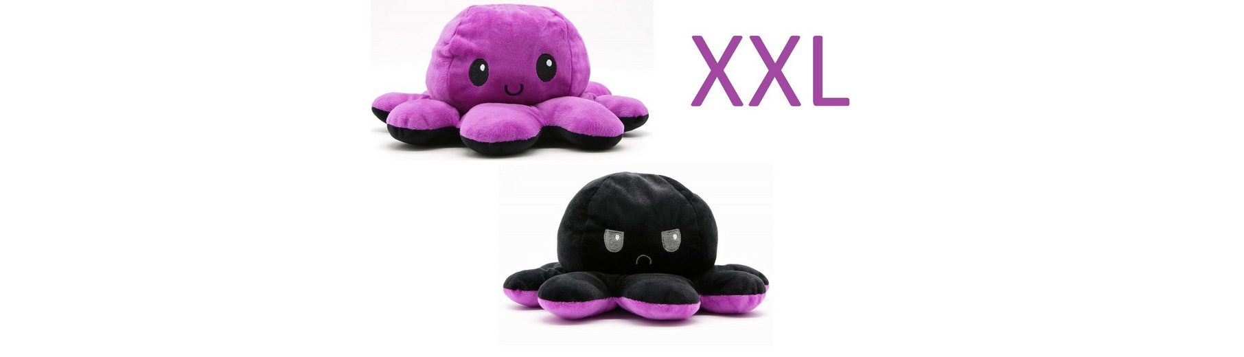 soma Kuscheltier »XXL Oktopus Reversible Kuscheltier Wende Plüschtie