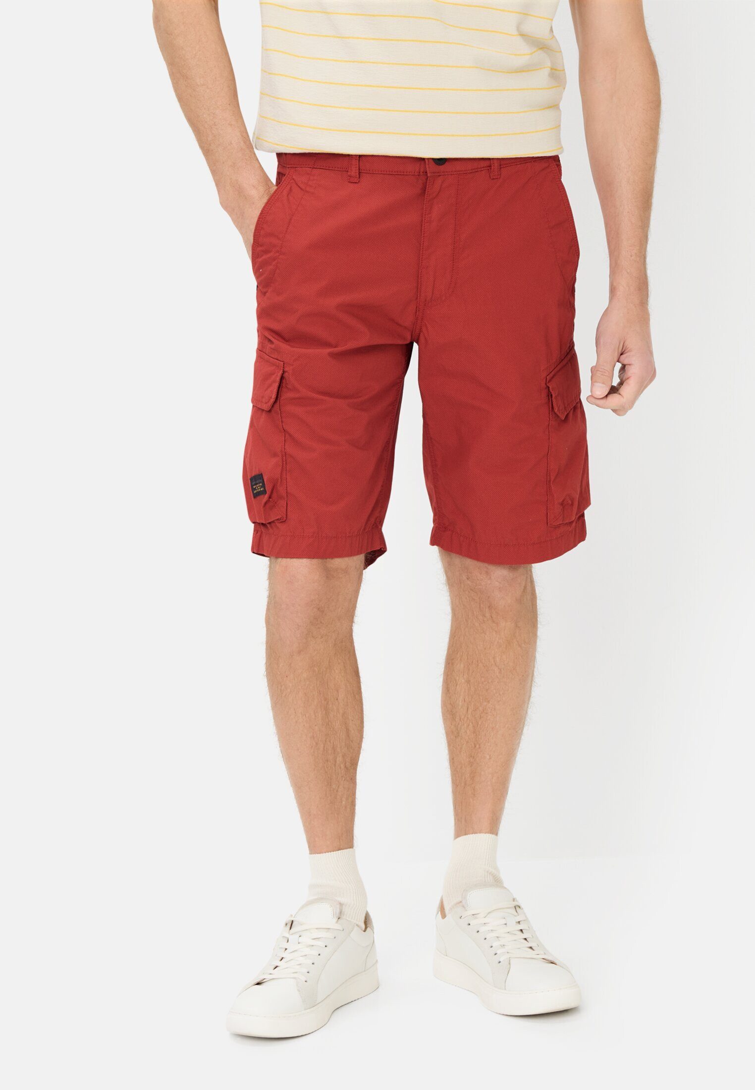 camel active Cargoshorts aus reiner Baumwolle