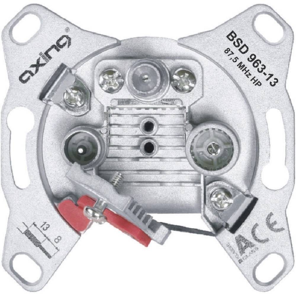 963-10 BSD axing Antennensteckdose MM-Durchgangsdose