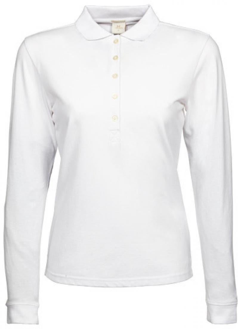 Tee Jays Langarm-Poloshirt Ladies Stretch Long Sleeve Poloshirt