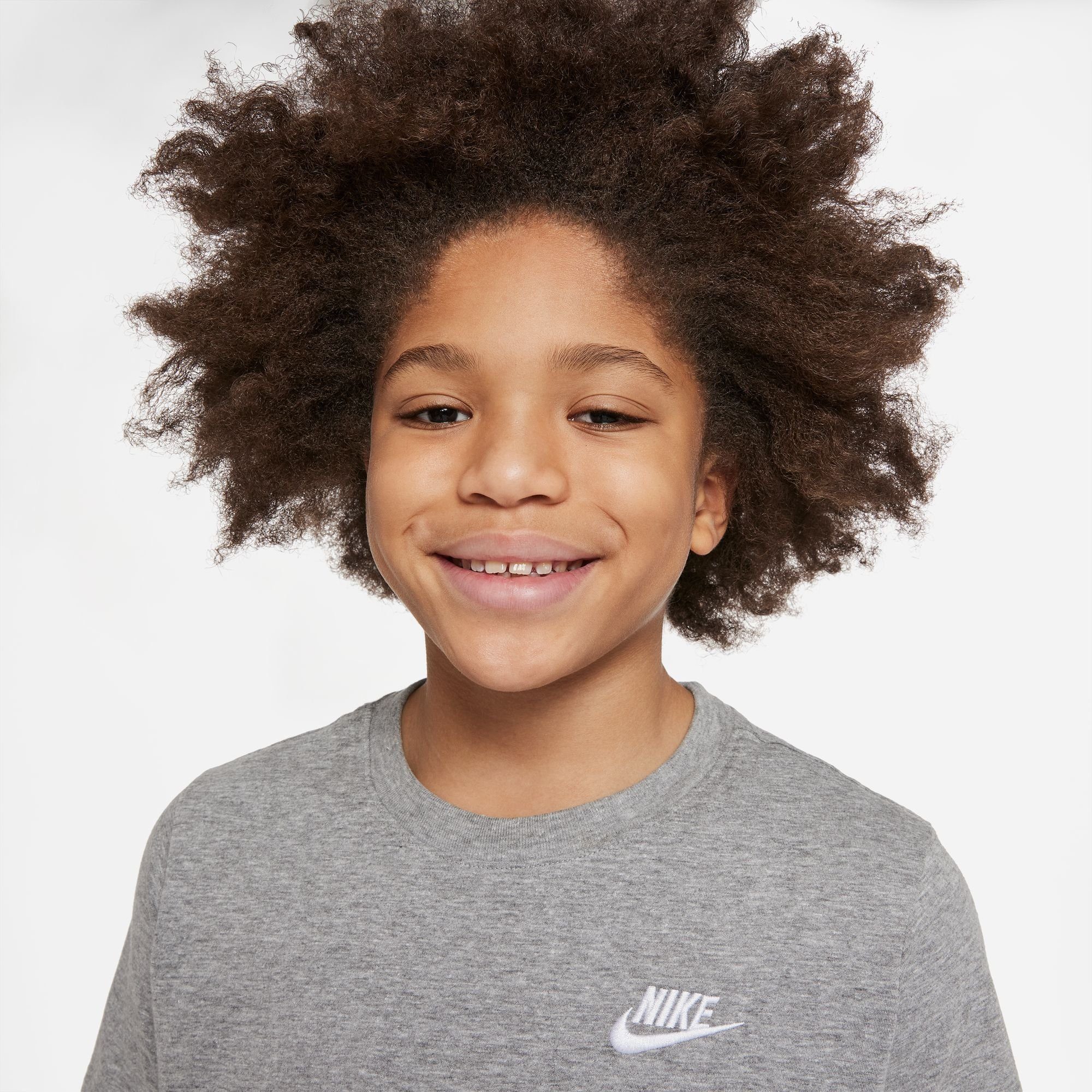 T-SHIRT T-Shirt grau-meliert Nike Sportswear BIG KIDS'