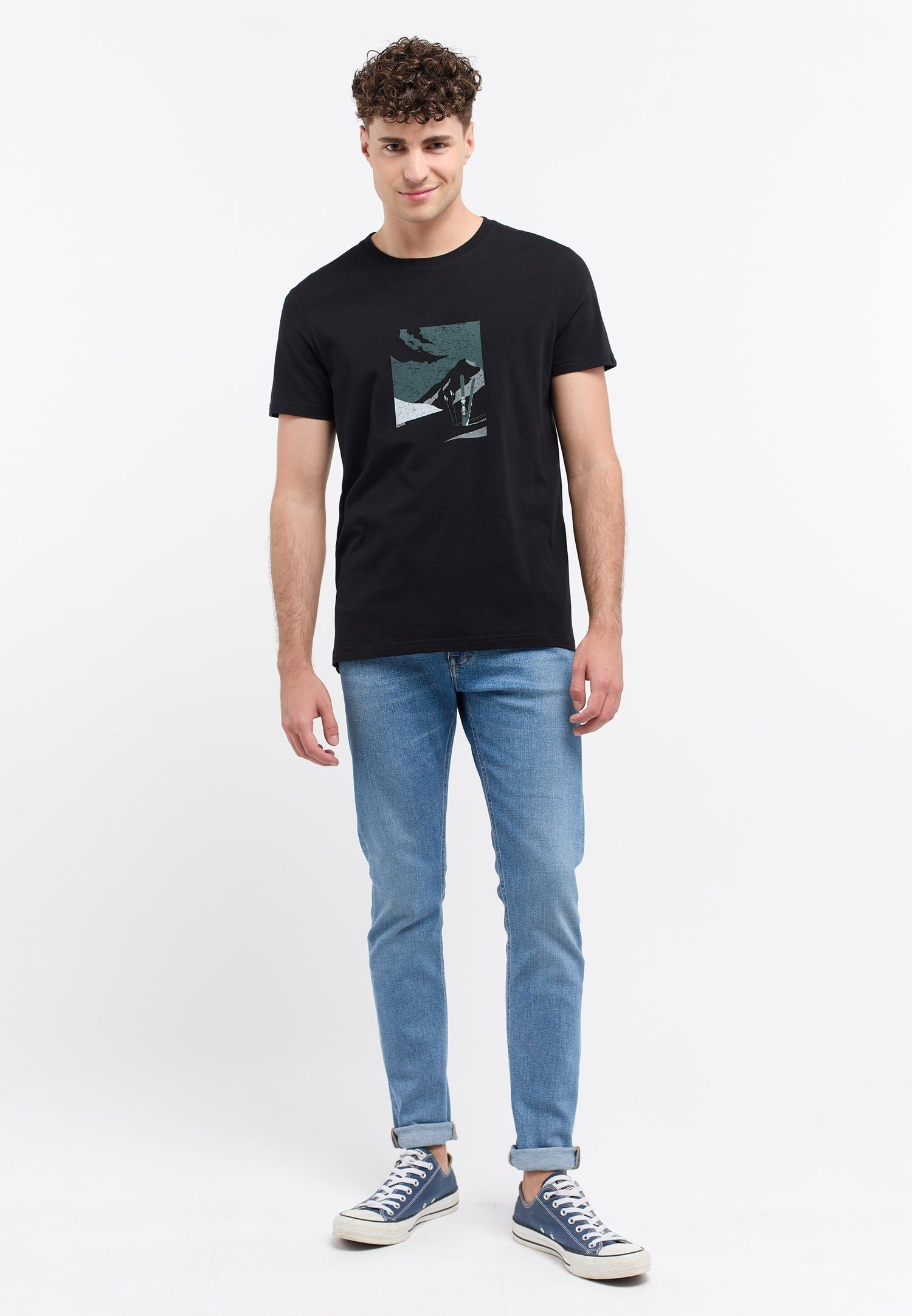 1010 ROGGERO T-Shirt Vegane Nachhaltige & BLACK Mode Ragwear