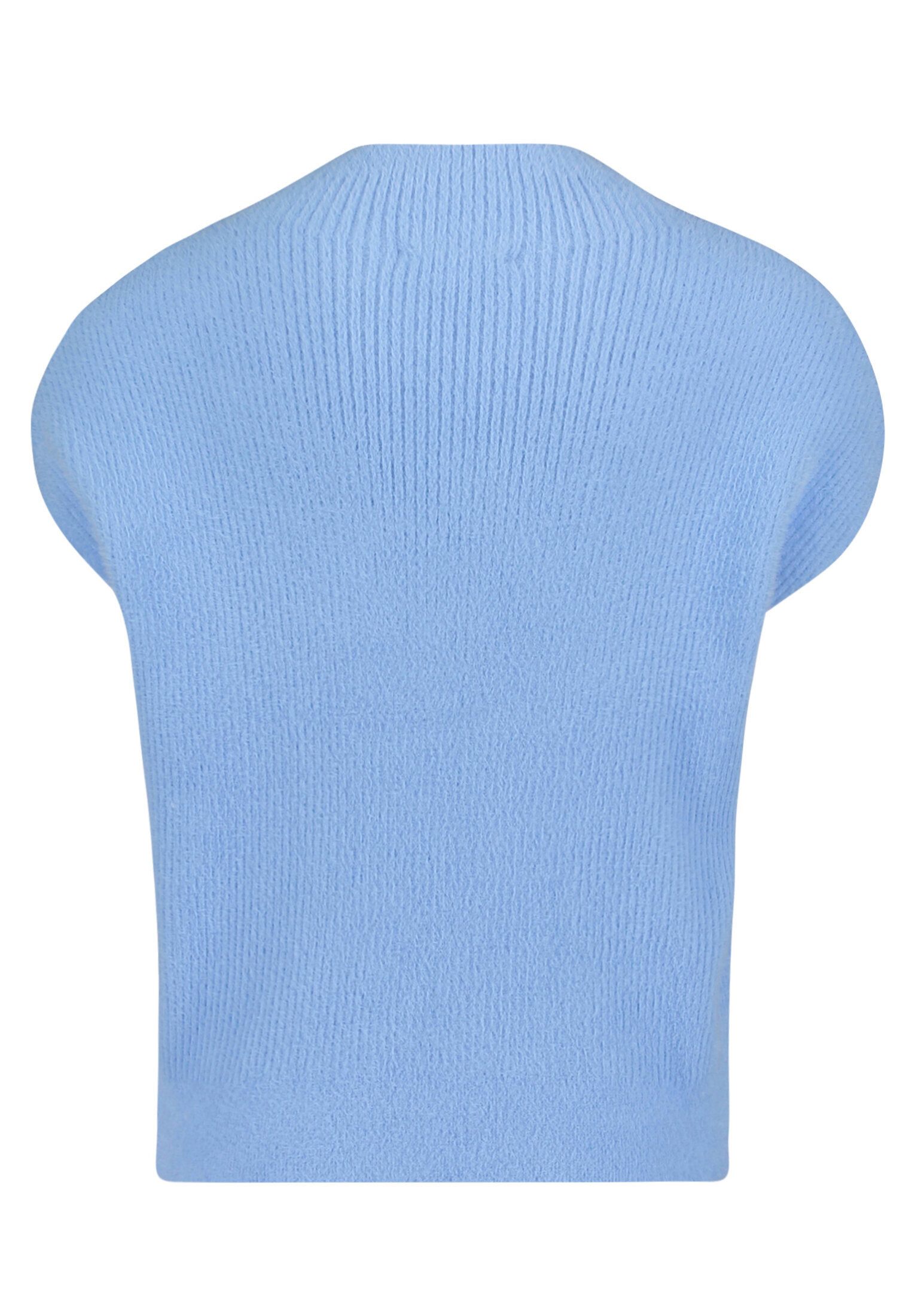 Cartoon Stricktop Damen mit Stehkragen