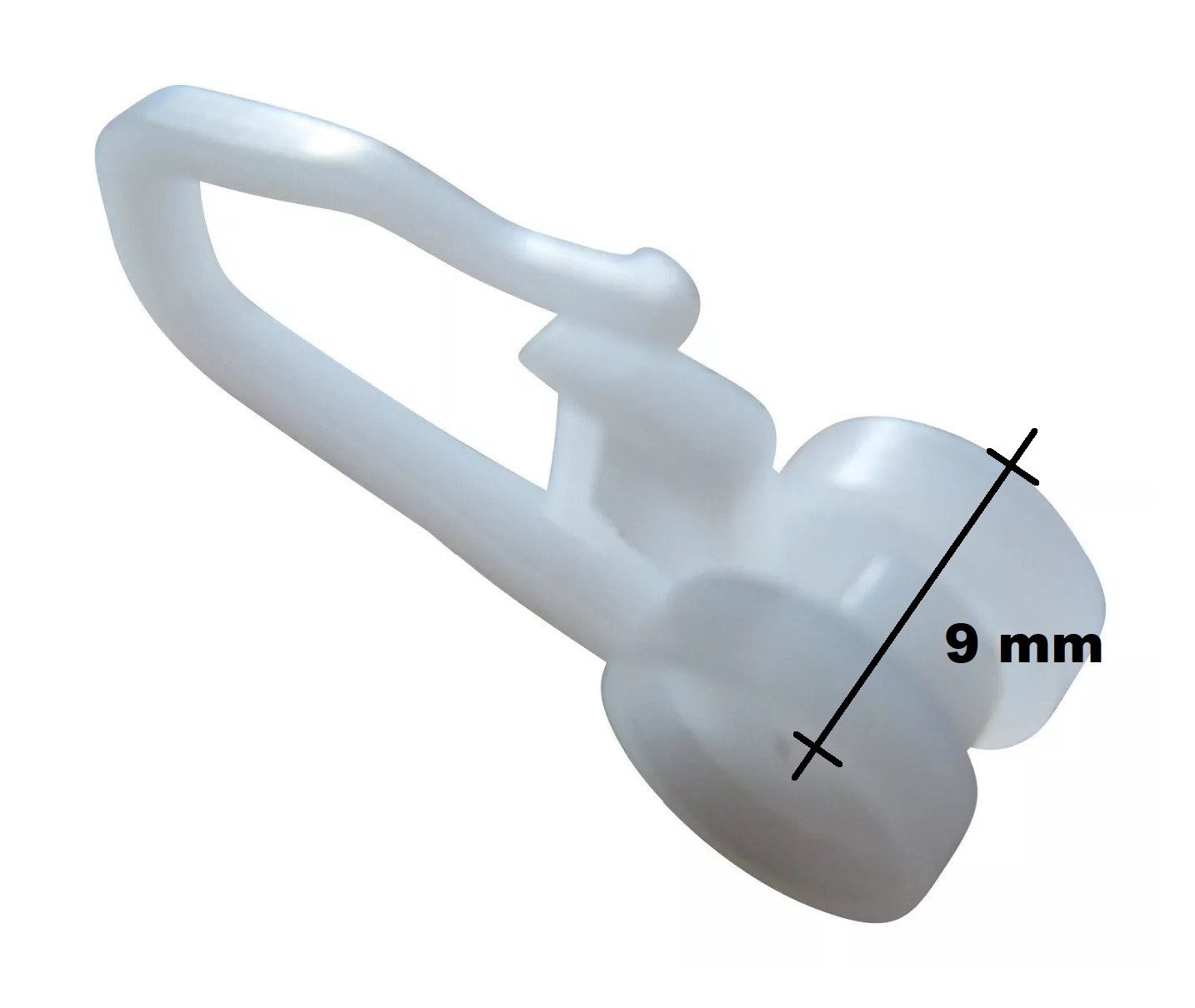 rewagi Gardinenröllchen Gardinengleiter mit Rolle Ø 7 mm, für 4 mm Laufnut, günstig online kaufen