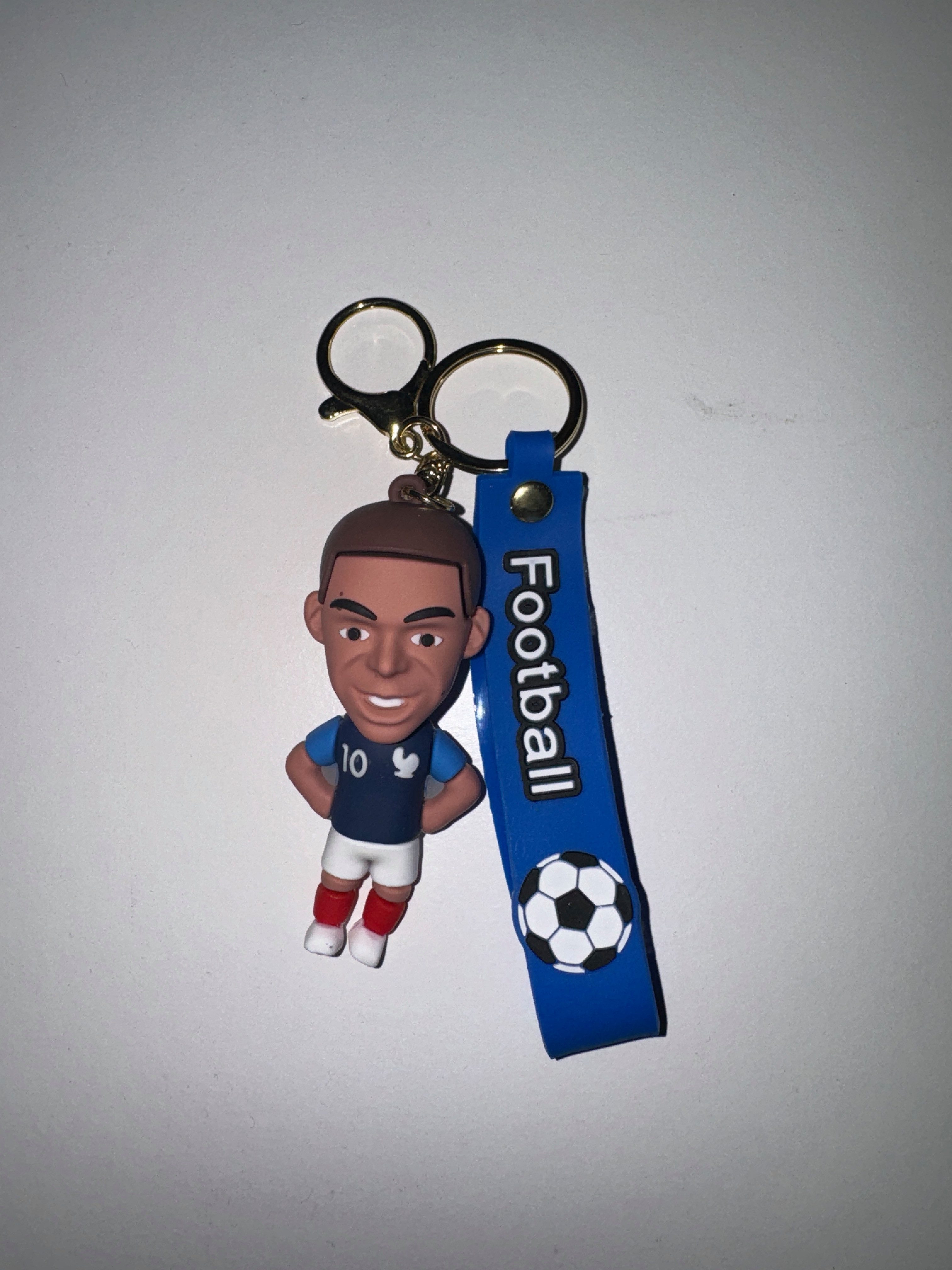 Schlüsselanhänger Kylian Mbappe Schlüsselanhänger 3D Gummi