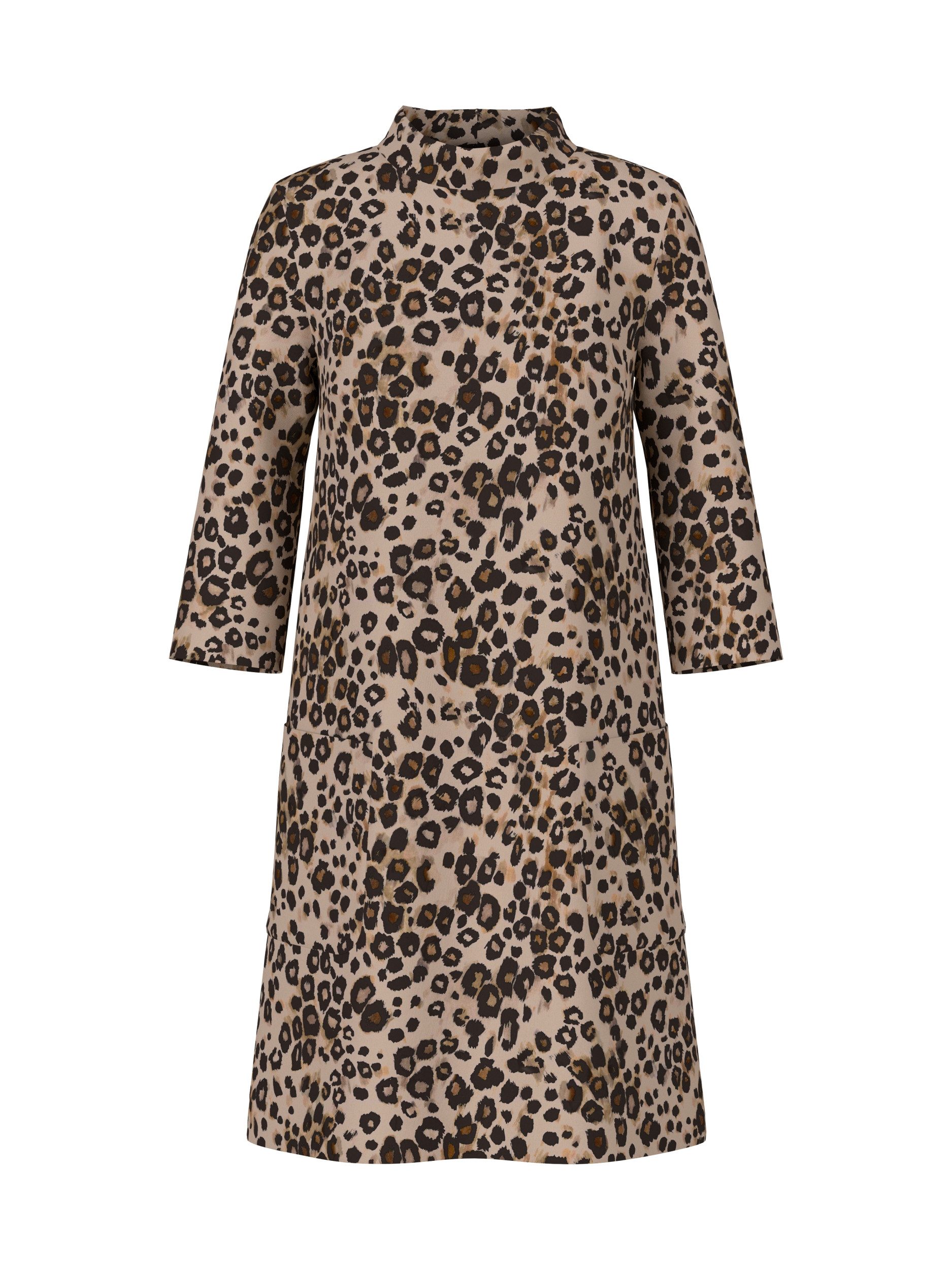 Marc Cain Midikleid Kleid im Leoprint