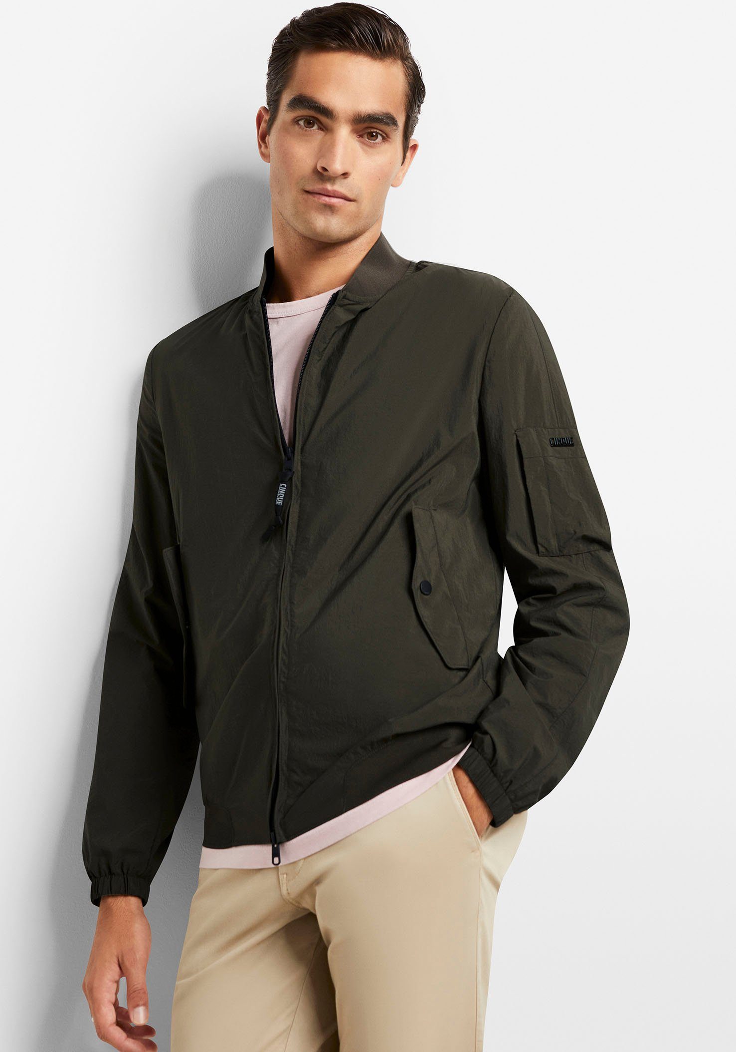 Cinque Blouson CIFIGHT_S Markenlabel am Ärmel günstig online kaufen