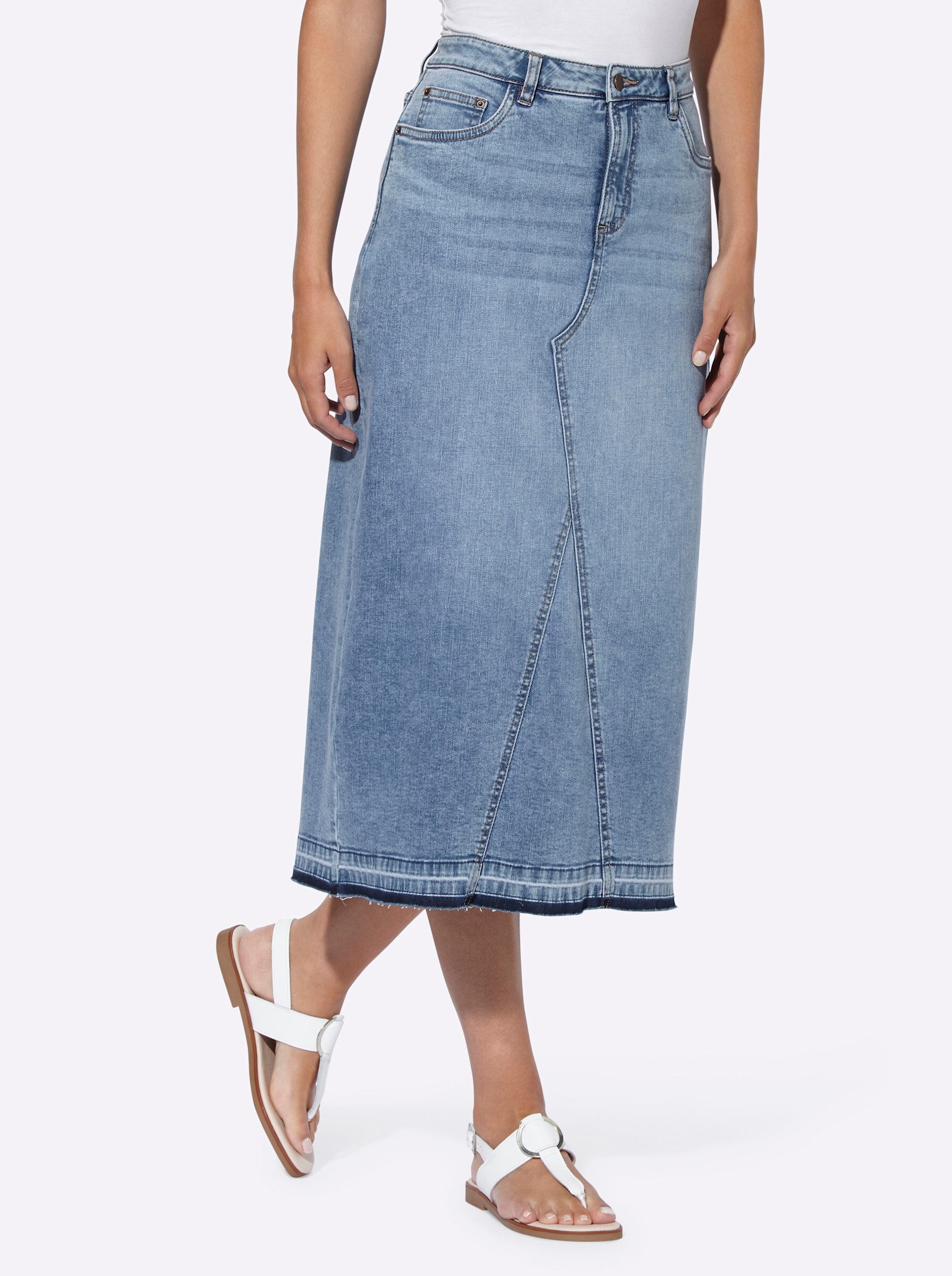 A-Linien-Rock Jeansrock