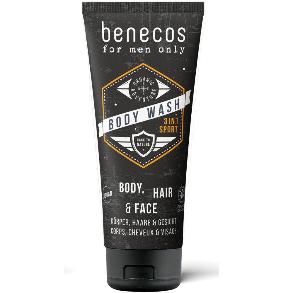 Benecos Duschgel For men only in Body Wash, 200 ml