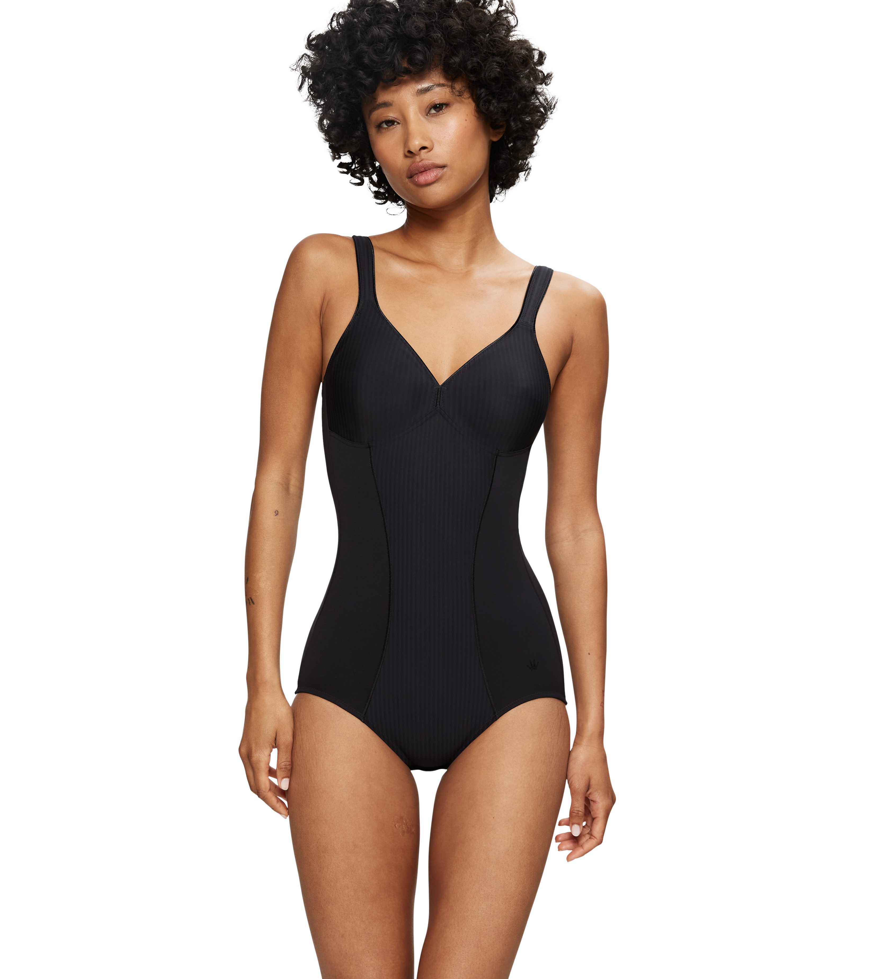 Triumph Shaping-Body Modern Soft+Cotton BS mit dezenten Streifen