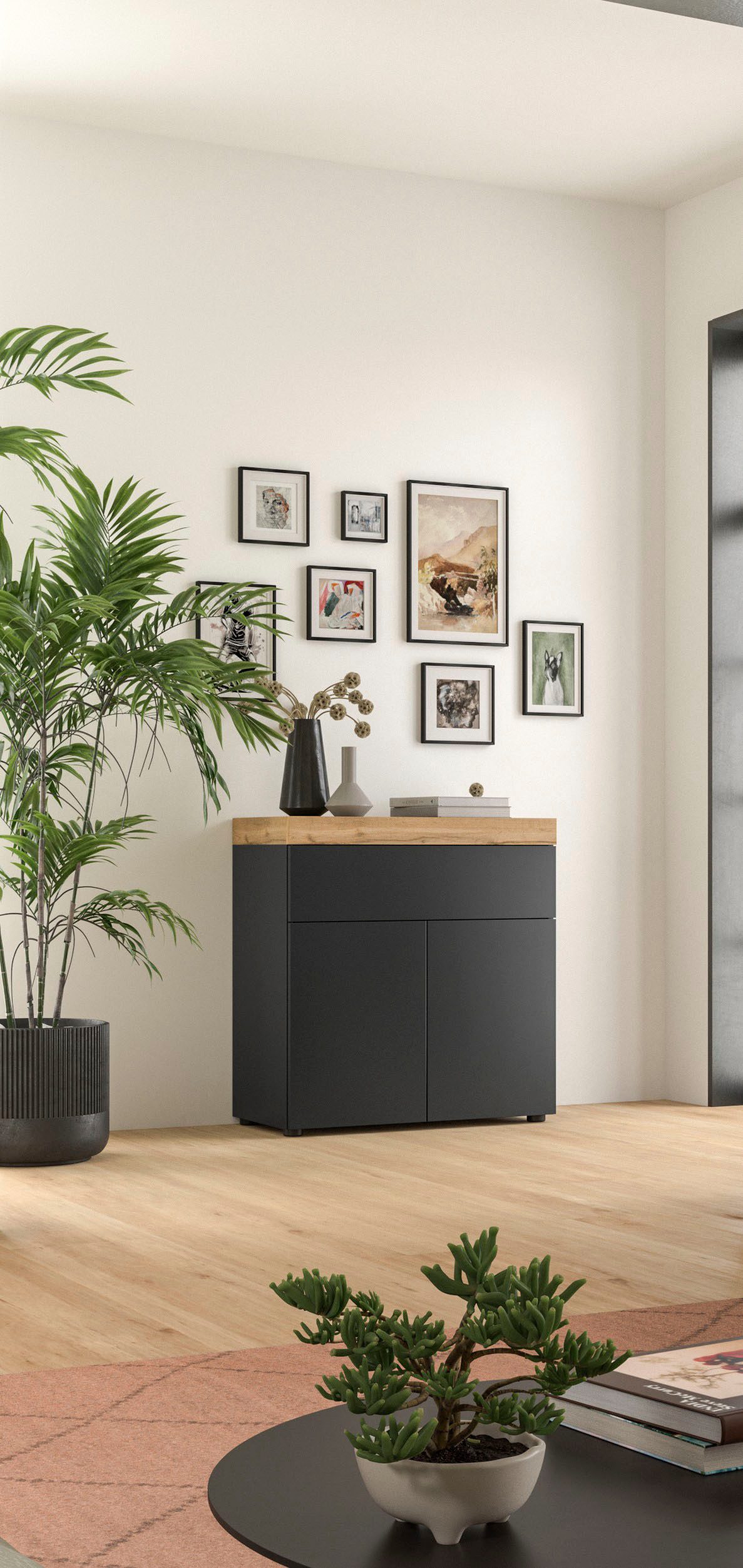 OTTO home Kommode MAMBO (1 St., 2 farbige Ausführung, in verschiedenen Farben erhältlich), Kommode, Anrichte, Wohnzimmer, Schlafzimmer