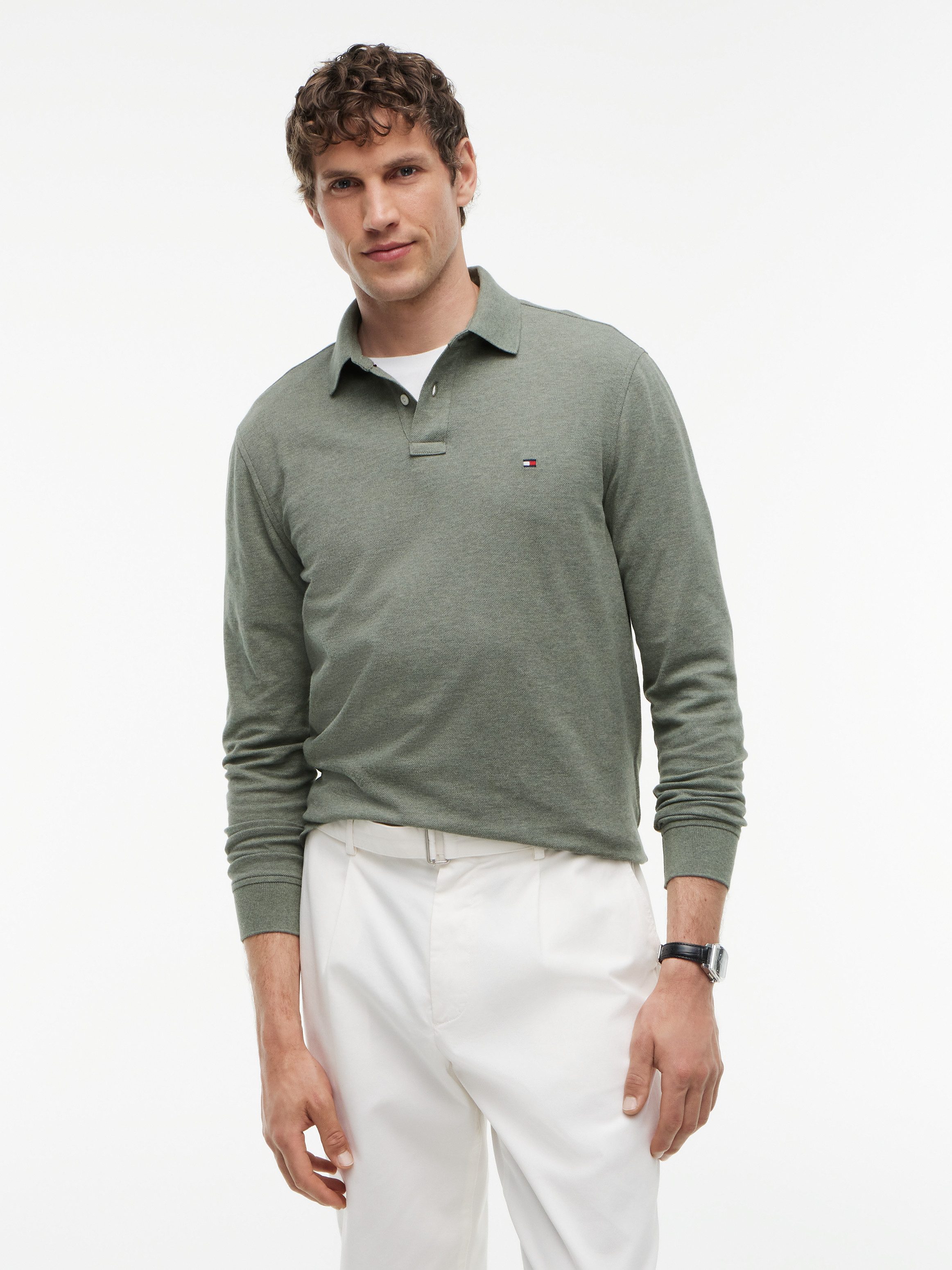 Tommy Hilfiger Langarm-Poloshirt 1985 REGULAR LS POLO