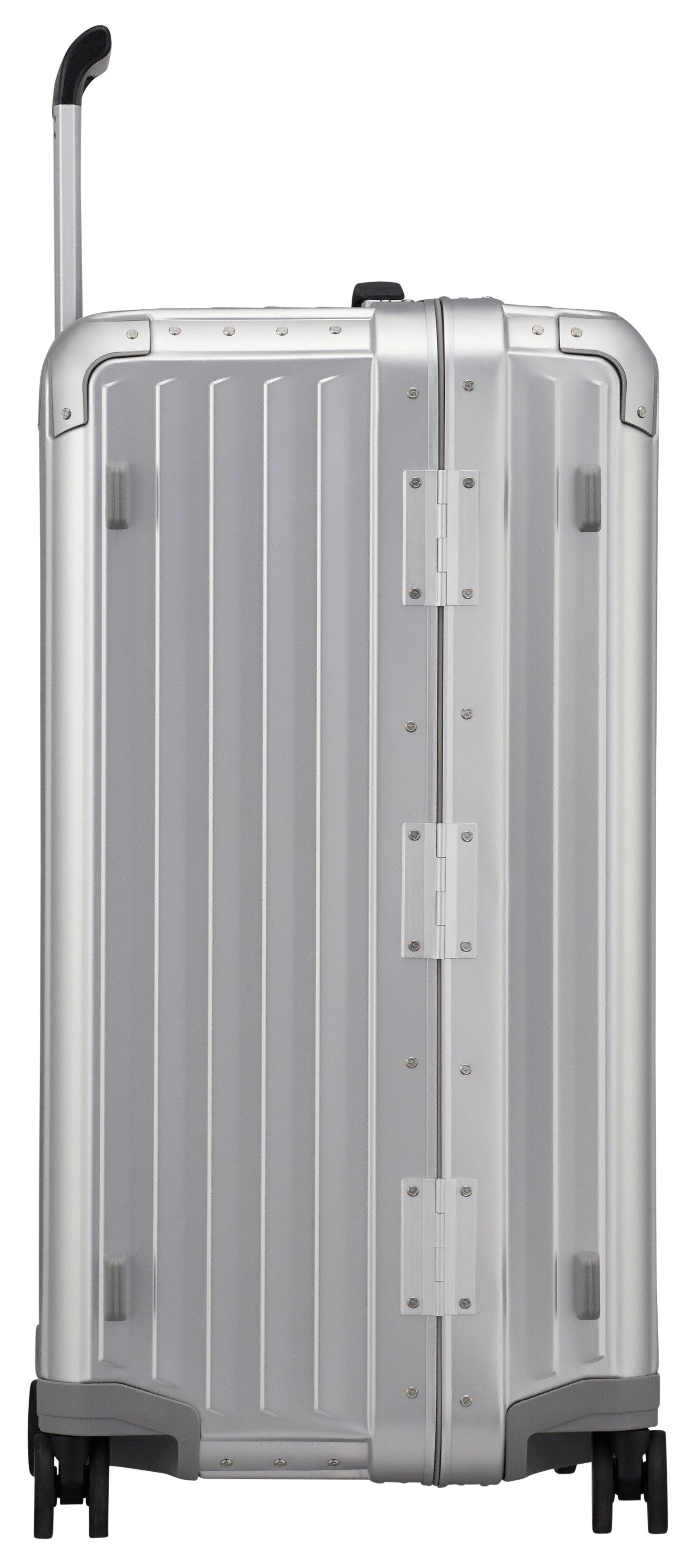 Samsonite Hartschalen-Trolley LITE-BOX ALU TRUNK, verschiedene Größen und Farben, 4 Rollen, Koffer groß Aufgabegepäck Reisegepäck TSA-Schloss