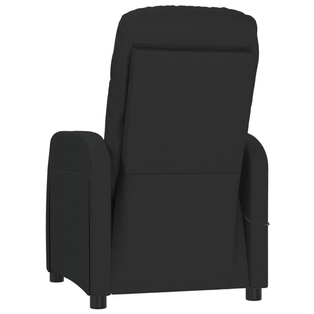 Sitzkomfort, ergonomisch Schwarz Relaxsessel,hoher Massagesessel geformt, Stoff DOTMALL