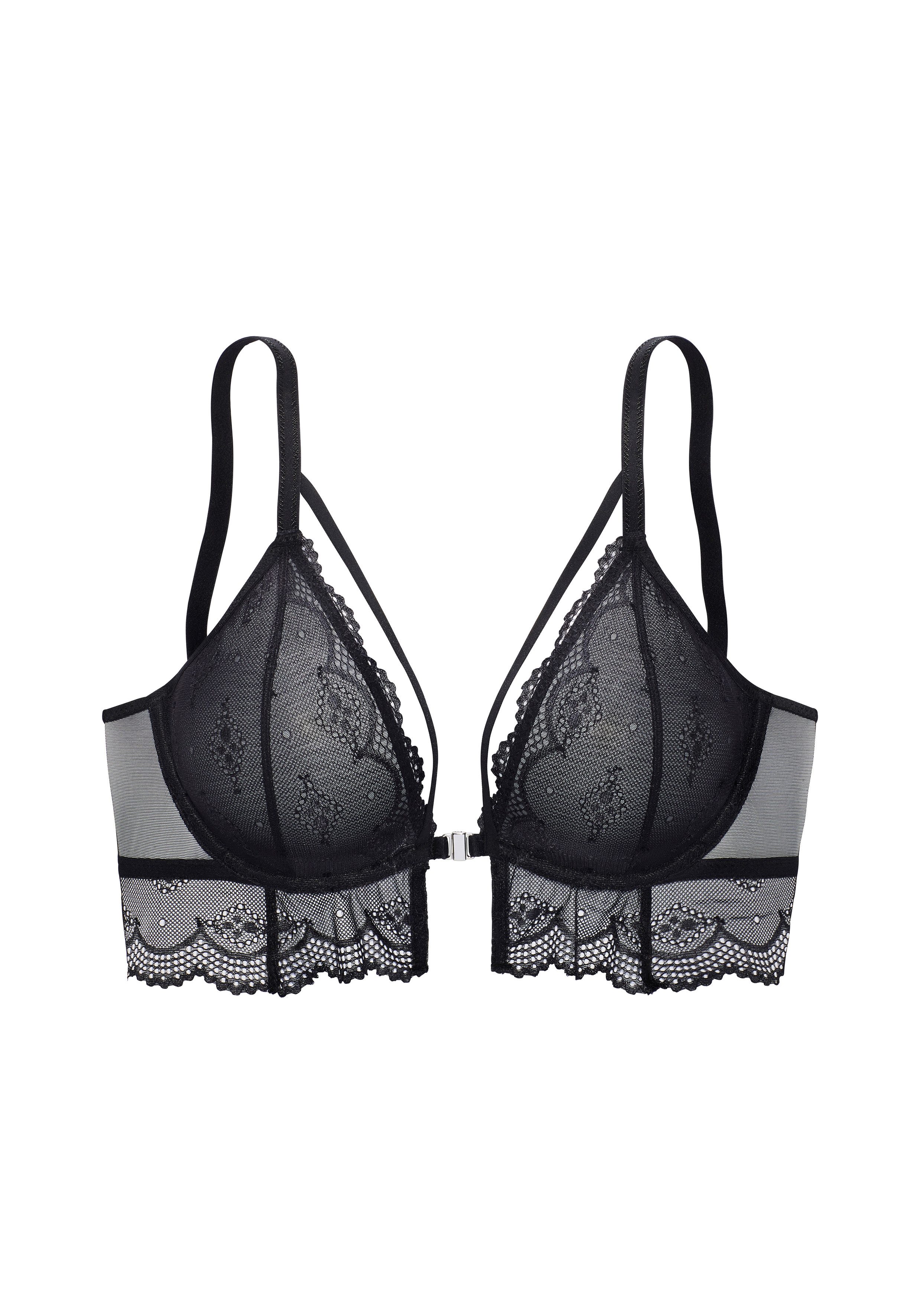 LASCANA Bügel-BH mit praktischem Vorderverschluss, sexy Dessous