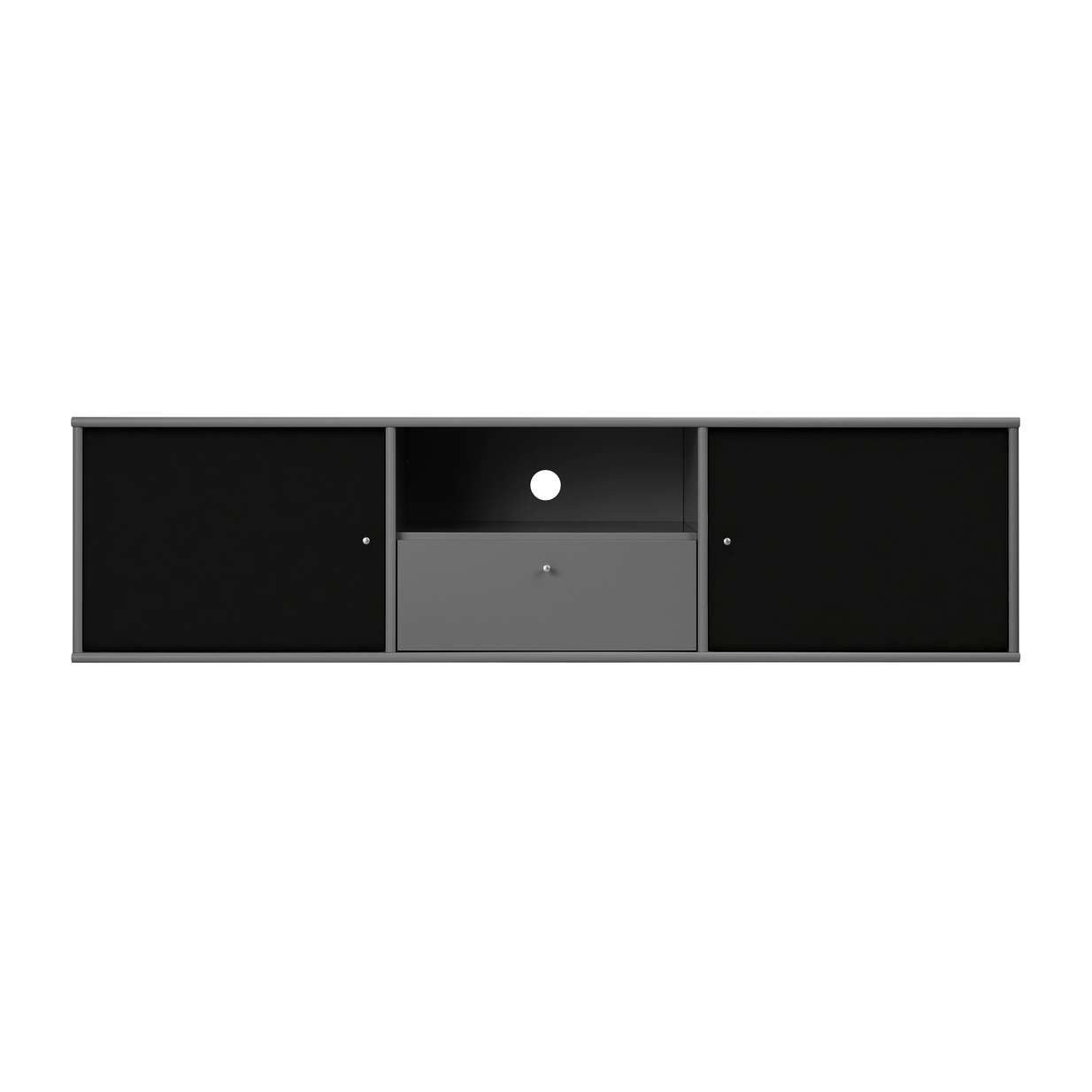 Hammel Furniture TV-Board Mistral Fernsehschrank, Medienmöbel, Hängend, Türen mit Akustikstoff, Schublade, Lowboard, B: 161,5 cm
