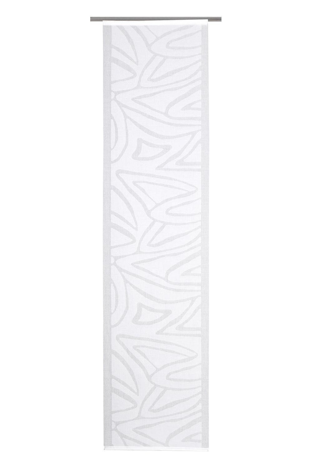 Verdi Vorhang JOLIUS, 60 x 245 cm, Beige, Weiß, Polyester, (1 St), Polyester, inkl. Technik