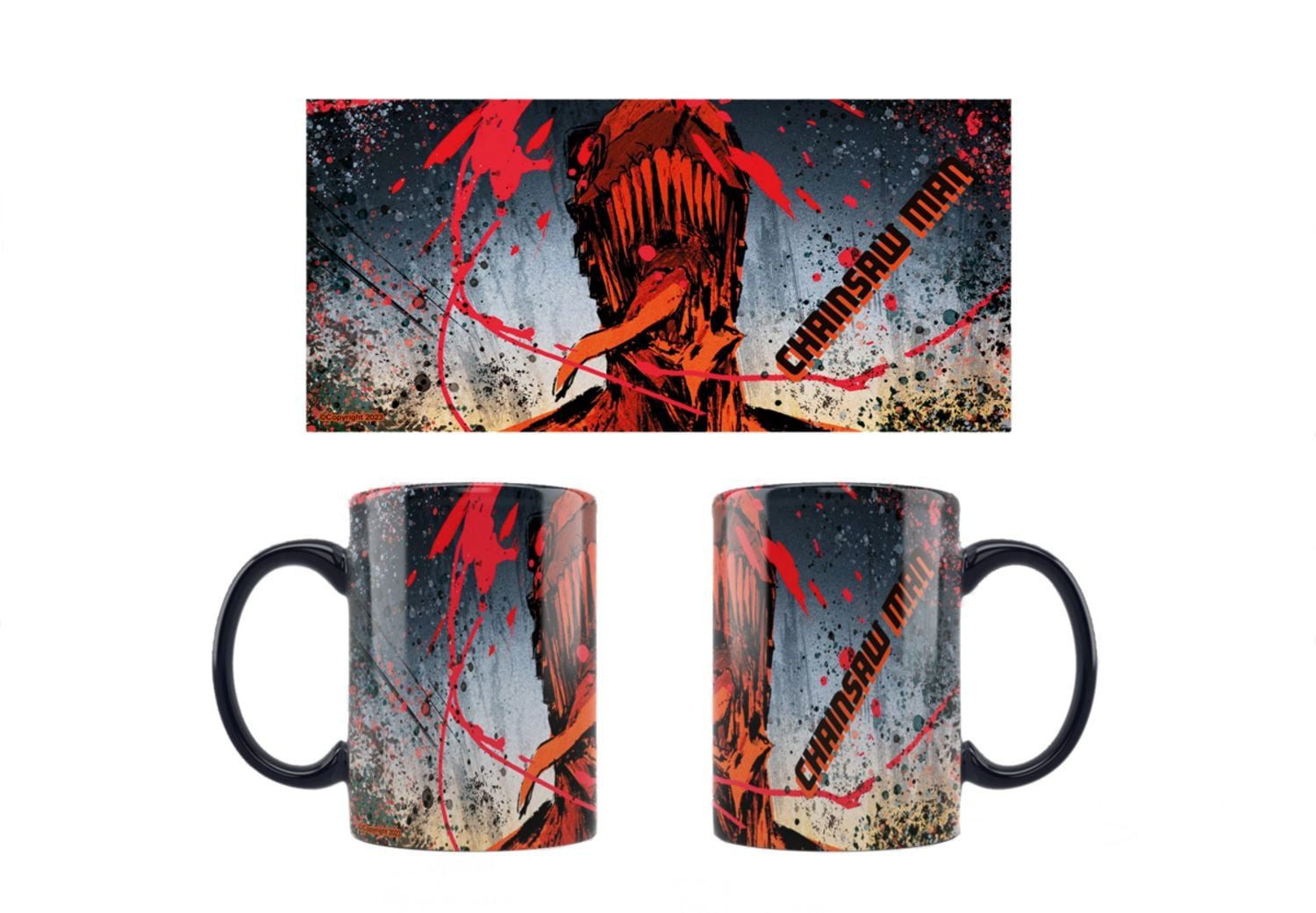 Tasse Chainsaw Man - Tasse - Motiv: Aki & Makima