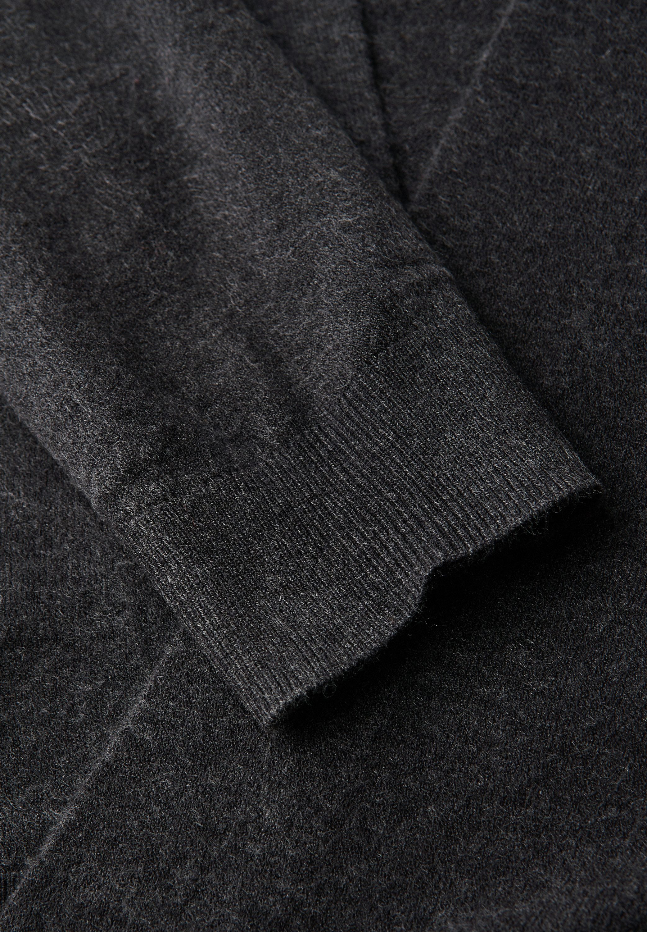 STREET ONE STUDIO Longstrickjacke aus softem Materialmix