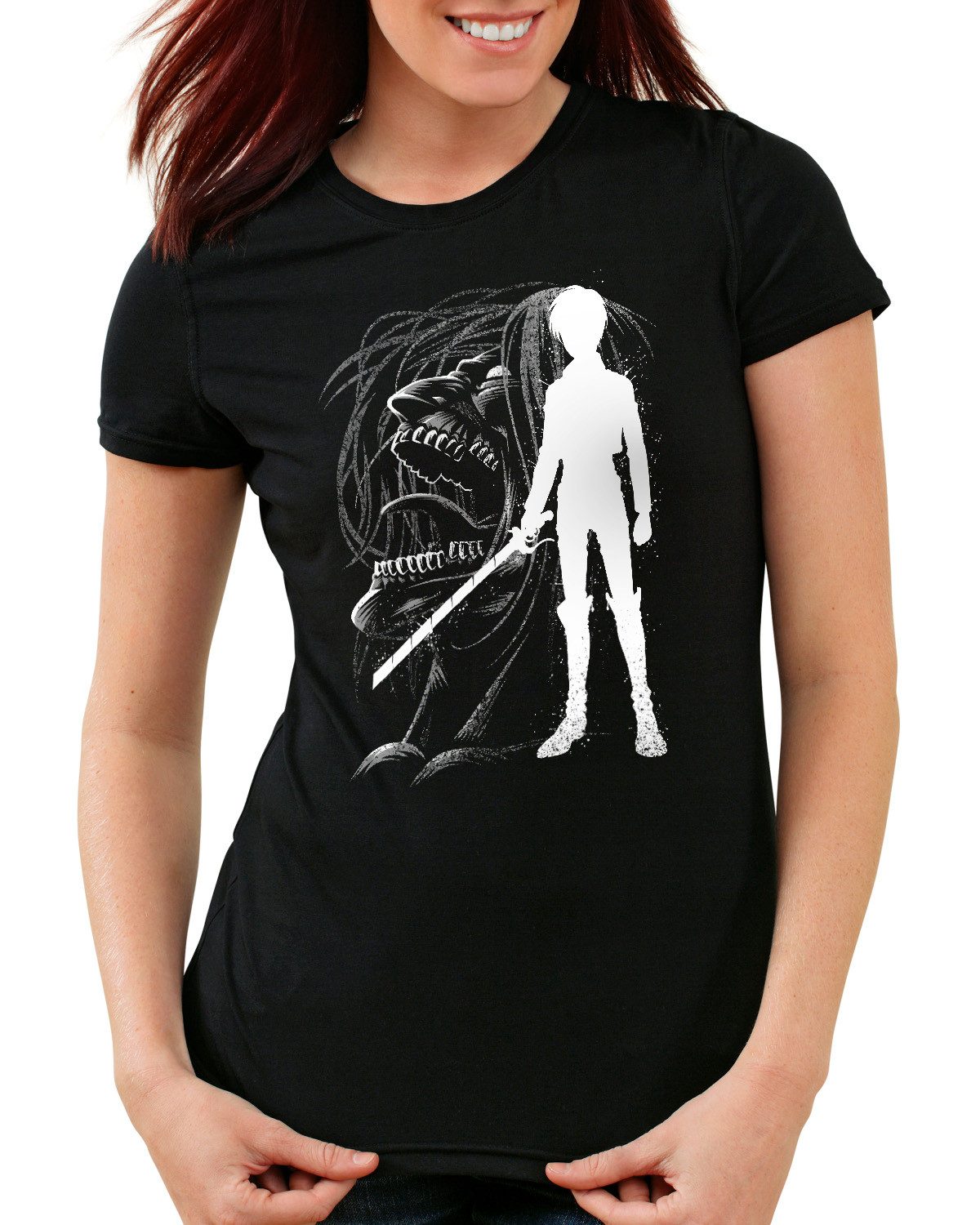 style3 T-Shirt Inked Eren attack on günstig online kaufen