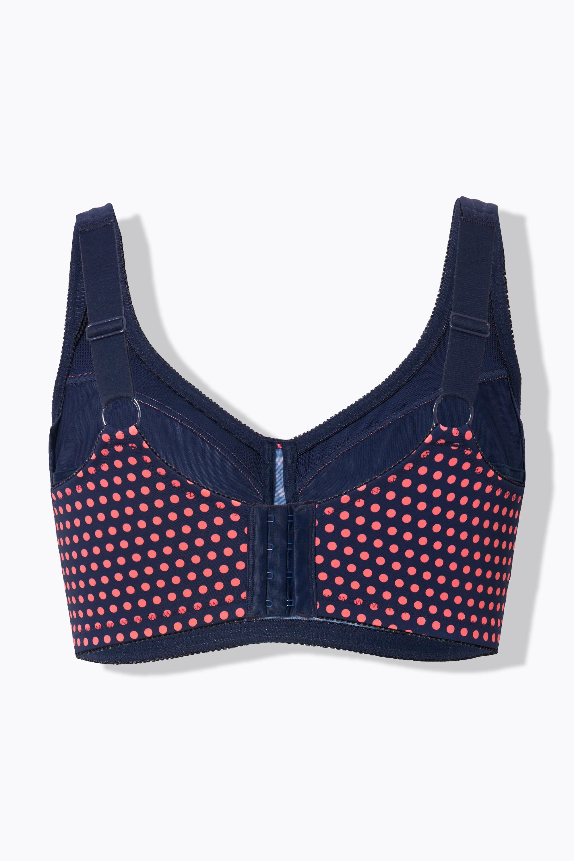 Ulla Popken Entlastungs-BH Entlastungs-BH Punkte ohne Bügel Cup C - F