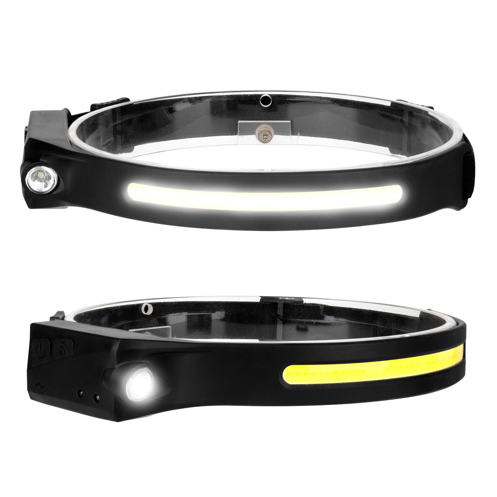 EAXUS LED Stirnlampe Stirnflex Pro (1-St), für Camping, Joggen, Angeln & Outdoor