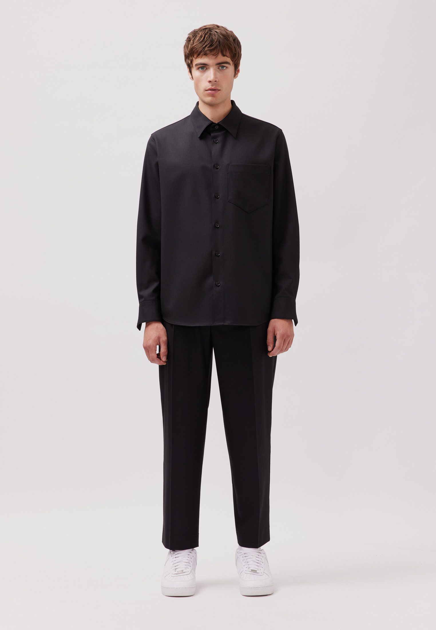 studio seidensticker Businesshemd Regular 1/1 Kentkragen Uni