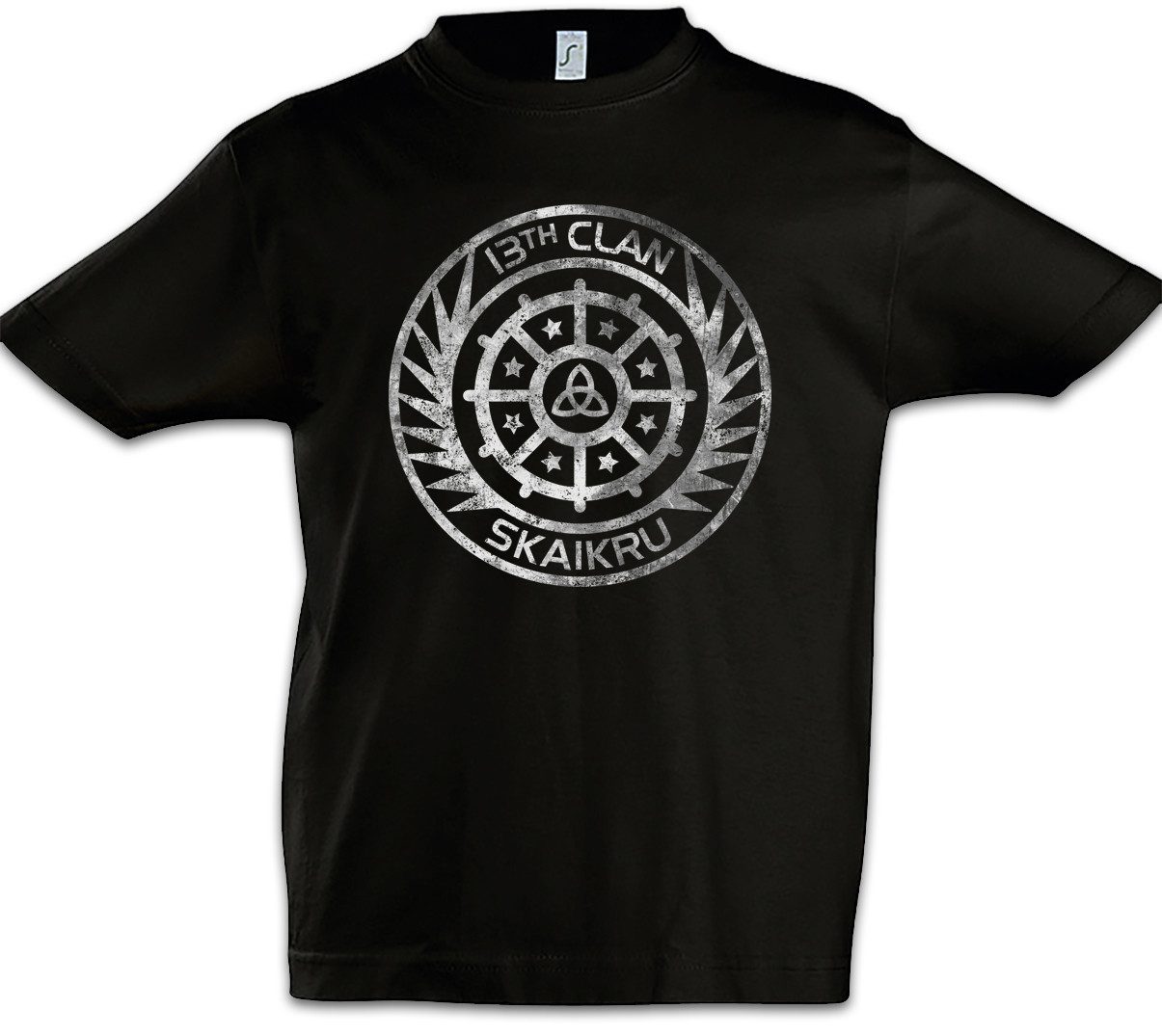 Print-Shirt The Skaikru Clan Logo Kinder T-Shirt Symbol 100 13th Clan 13. Klan The