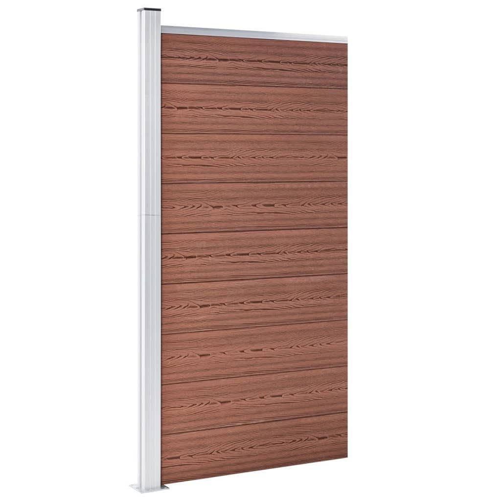 vidaXL Gartenzaun Zaunelement WPC 95x186 cm günstig online kaufen